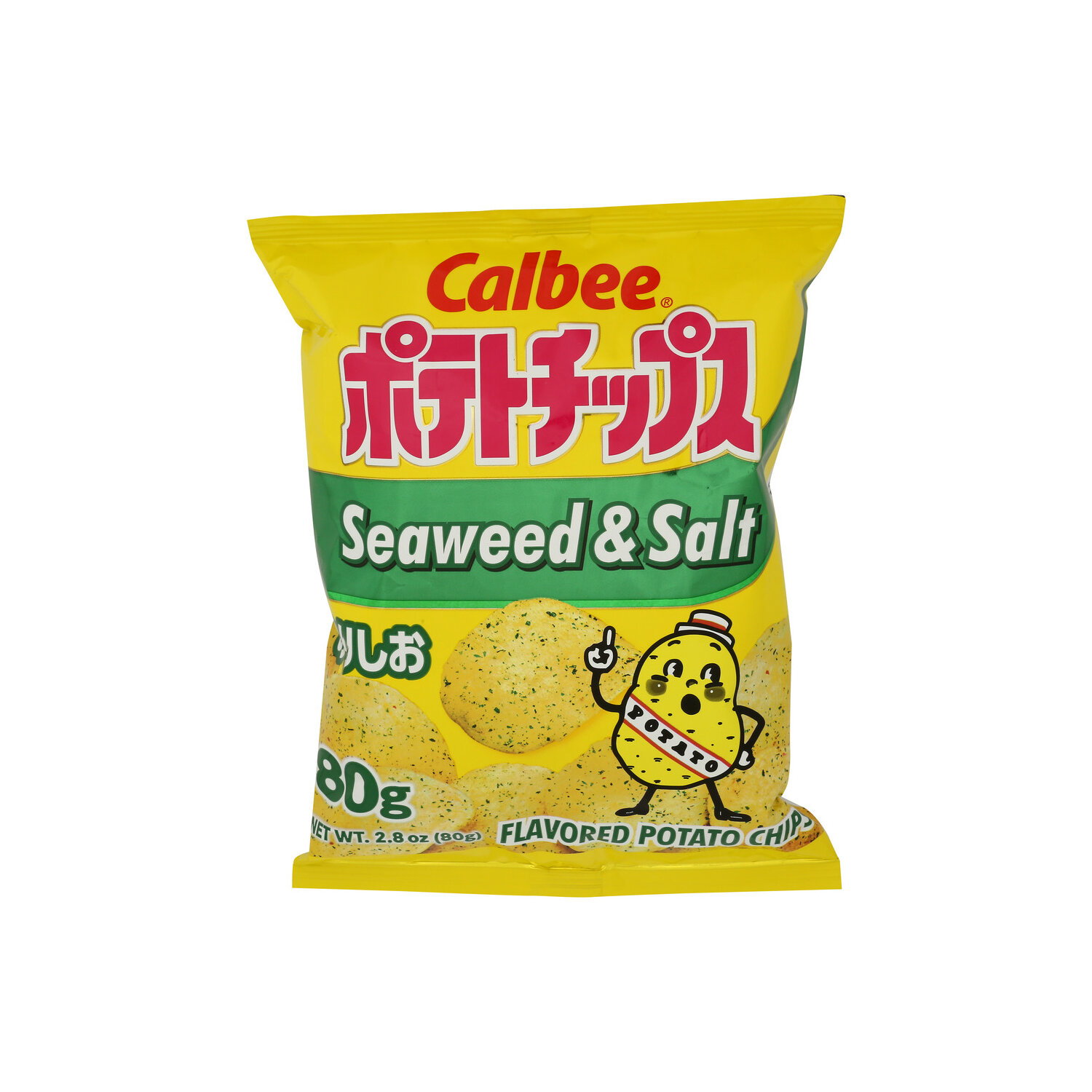 Calbee Seaweed & Salt Potato Chips - 2.8 Ounce Image 1 of 4
