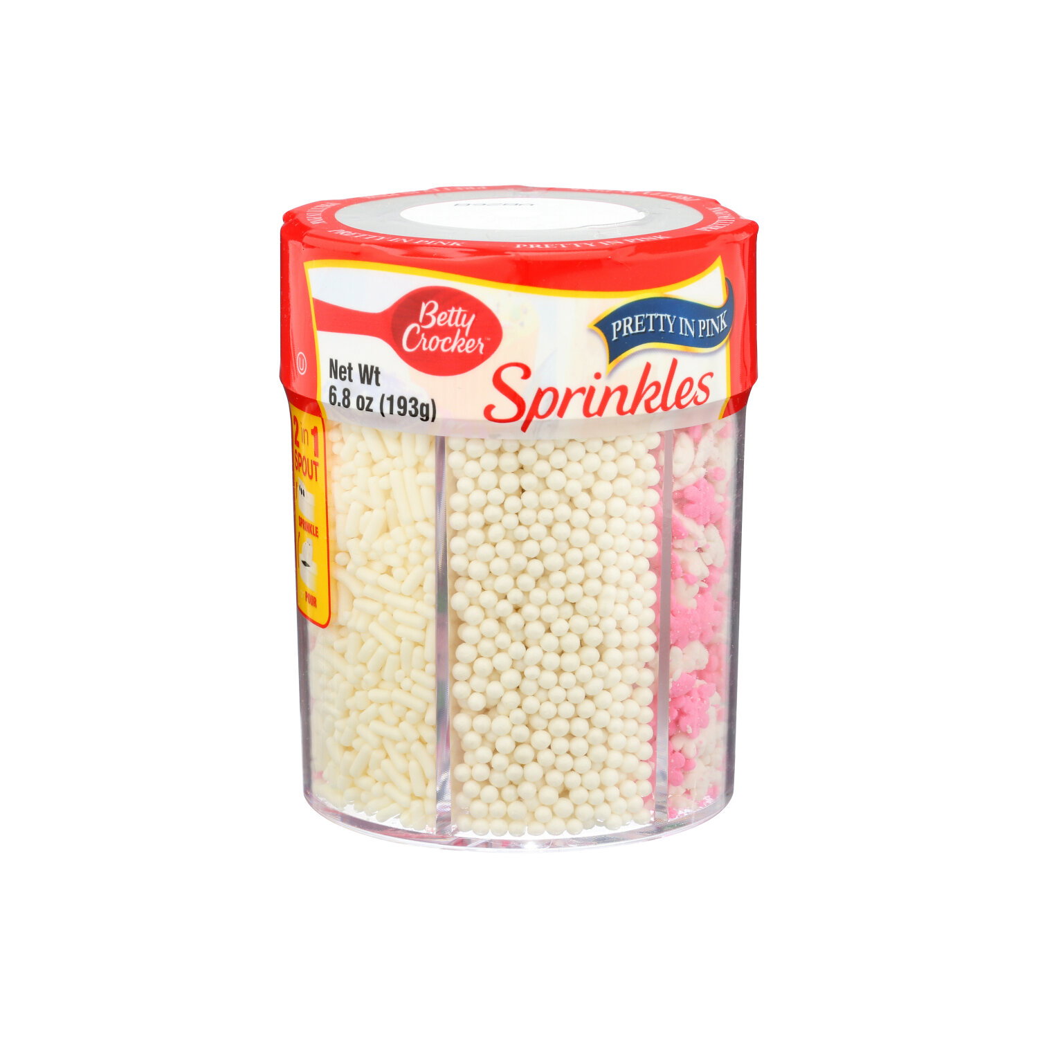 Betty Crocker Decor 6 Cell Pretty Pink - 6.8 Ounce Image 1 of 2