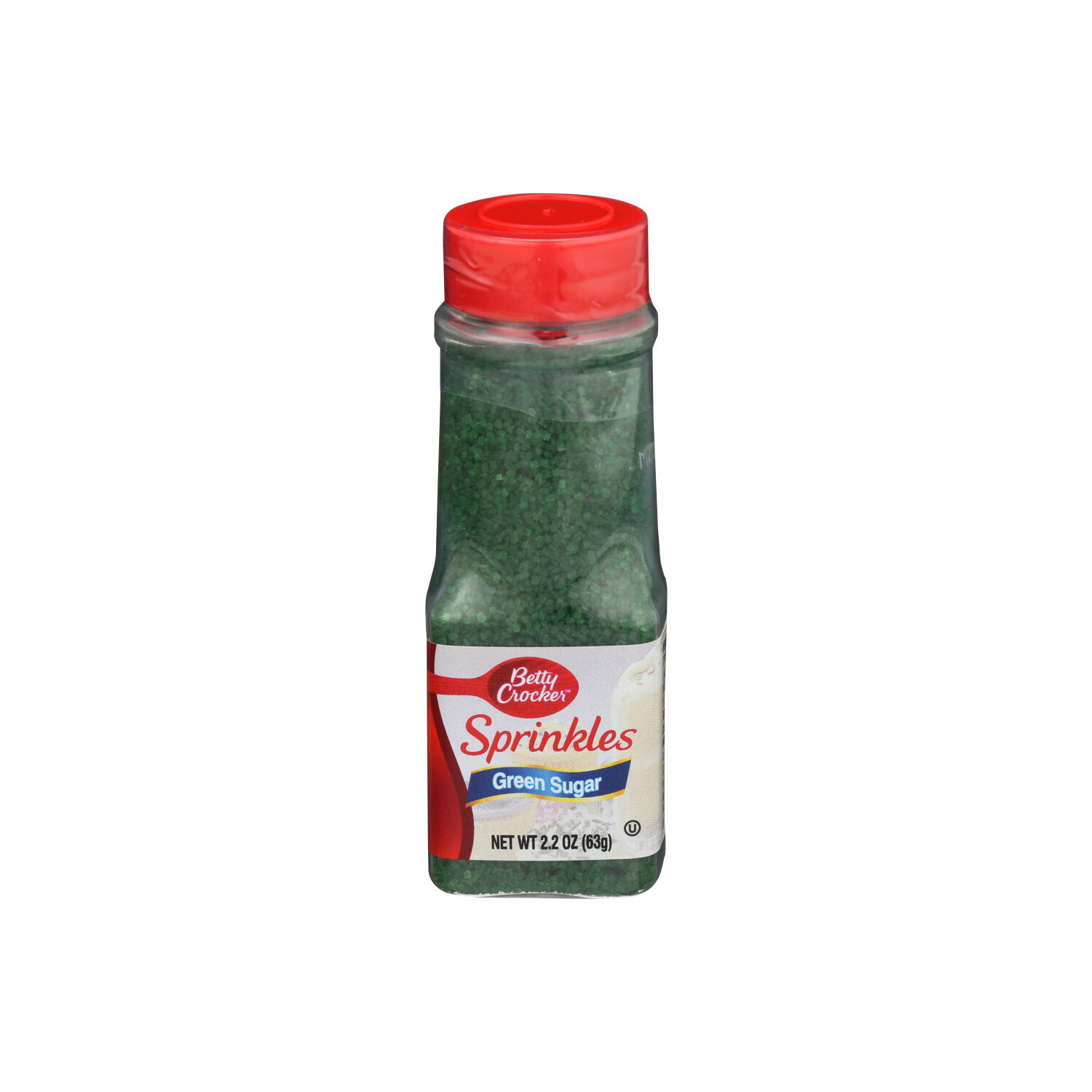 Betty Crocker Green Sugar Crystals Sprinkles - 2.2 Ounce Image 1 of 2