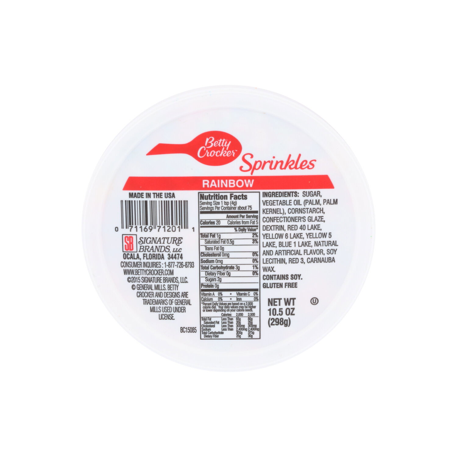 Betty Crocker Rainbow Sprinkle - 10.5 Ounce Image 1 of 4