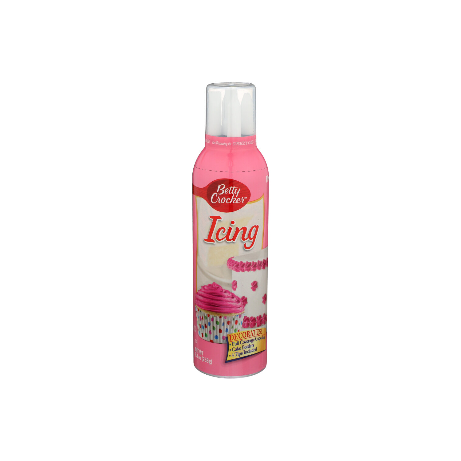 Betty Crocker Petal Pink Cupcake Icing - 8.4 Ounce Image 1 of 4