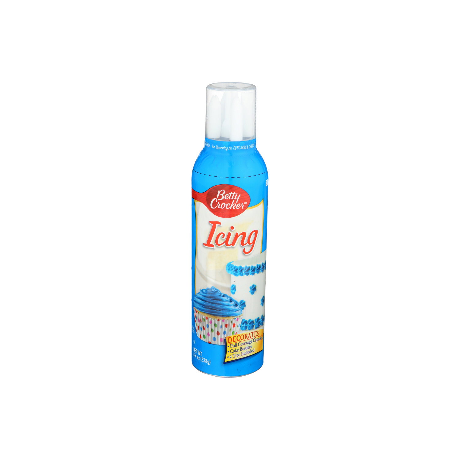 Betty Crocker Sky Blue Cupcake Icing - 8.4 Ounce Image 1 of 4