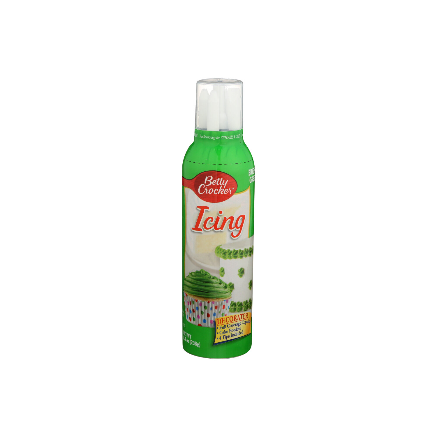 Betty Crocker Meadow Green Cupcake Icing - 8.4 Ounce Image 1 of 4