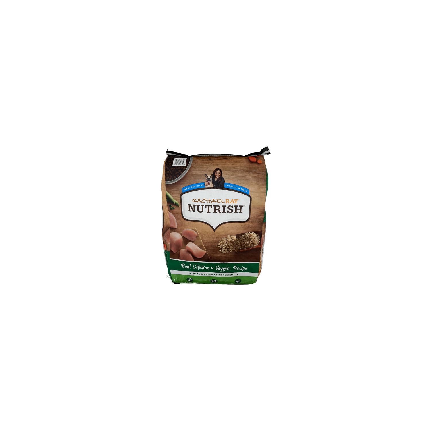 Rachael Ray Nutrish Real Chicken & Veggies Recipe Natural Food For Adult Dogs - 28 Pound Image 1 of 3