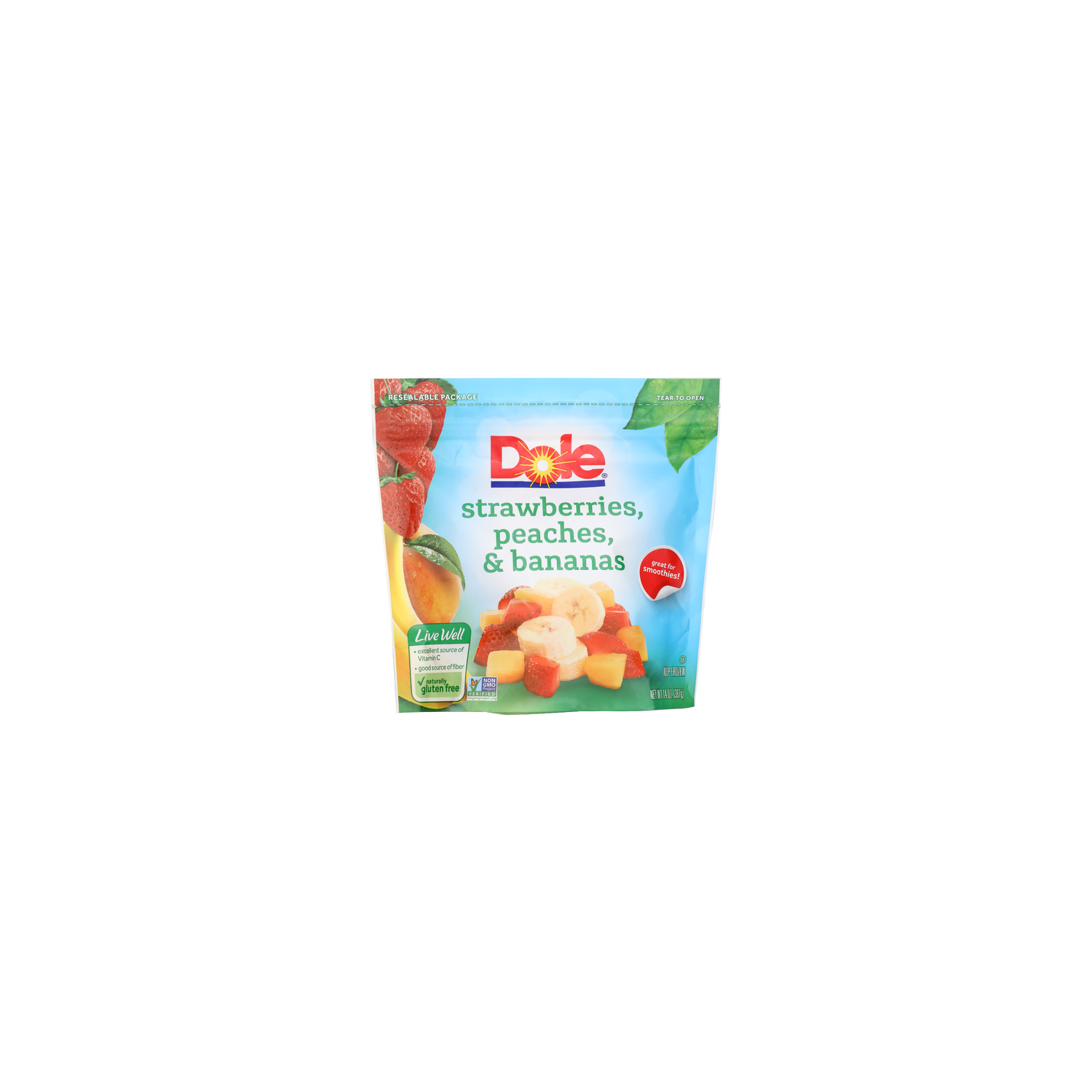 Dole Strawberries, Peaches & Bananas - 14 Ounce Image 1 of 4