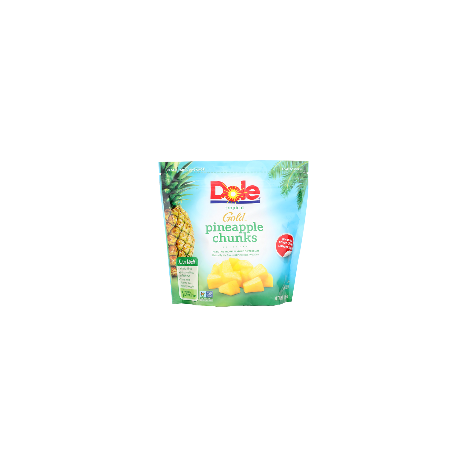 Dole Gold Pineapple Chunks - 16 Ounce Image 1 of 4