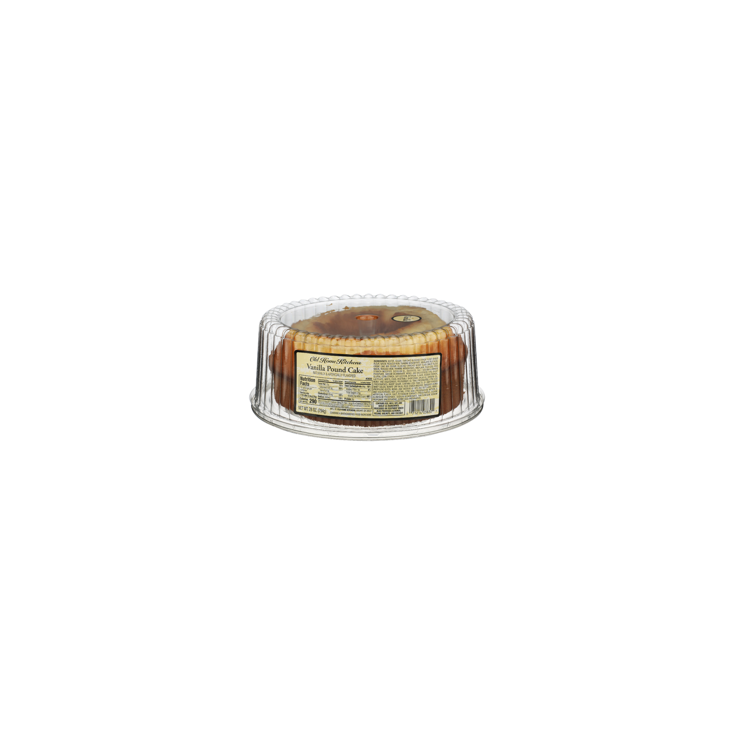 Old Home Kitchens Vanilla Cake Bensons Pound Ring - 28 Ounce Image 1 of 4
