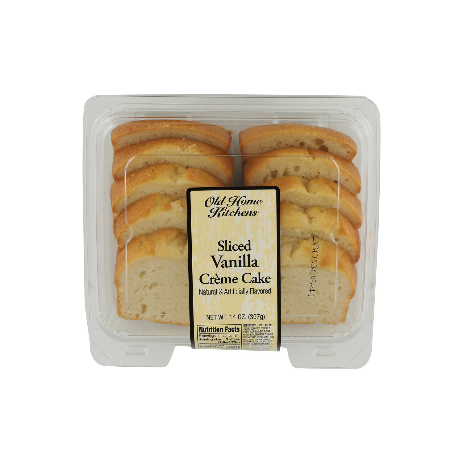 Old Home Kitchens Sliced Vanilla Crème Cake - 14 Ounce Image 1 of 4