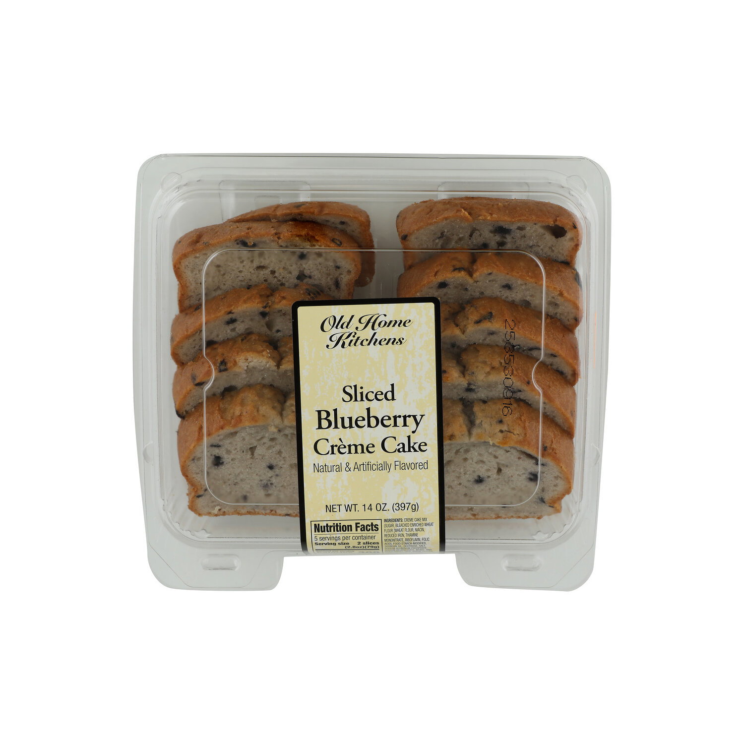Old Home Kitchens Sliced Blueberry Crème Cake - 14 Ounce Image 1 of 4