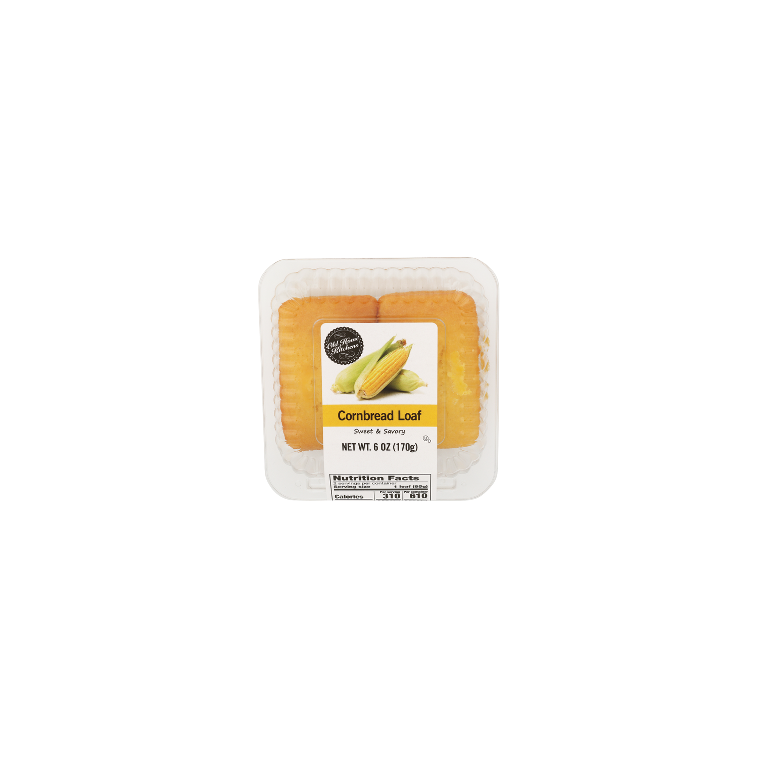 Old Home Kitchens Plain Cornbread Mini Loafs - 6 Ounce Image 1 of 4