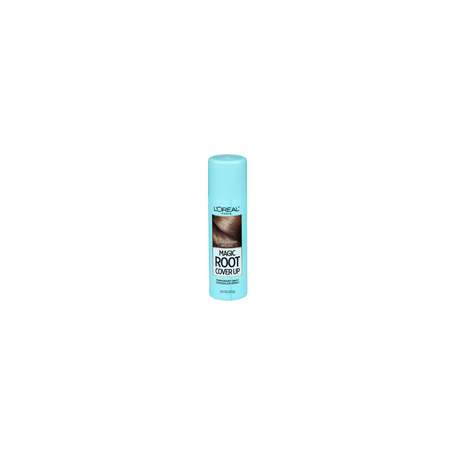 L'OREAL Paris Light Golden Brown Temporary Gray Concealer Spray - 2 Ounce Image 1 of 3