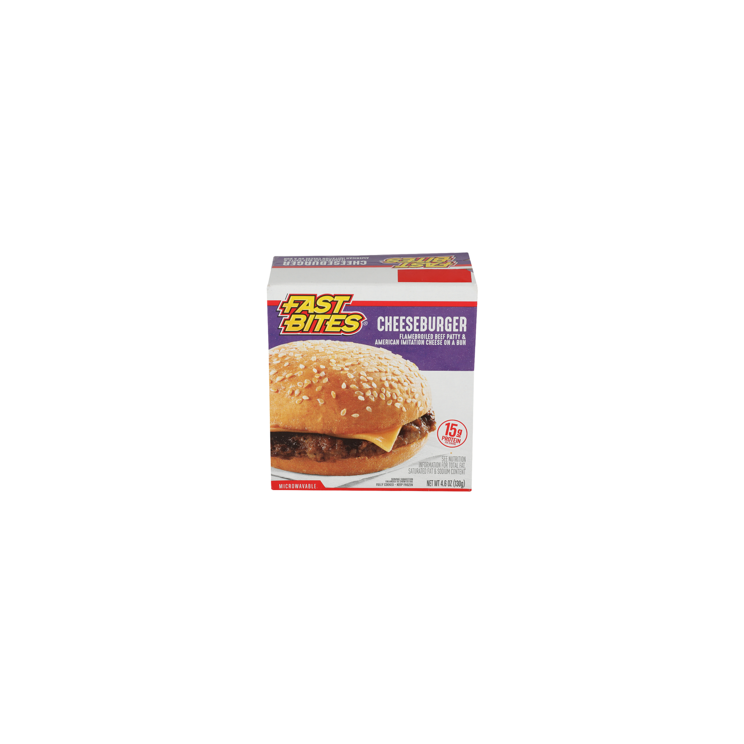 Fast Bites Cheeseburger - 4.6 Ounce Image 1 of 4