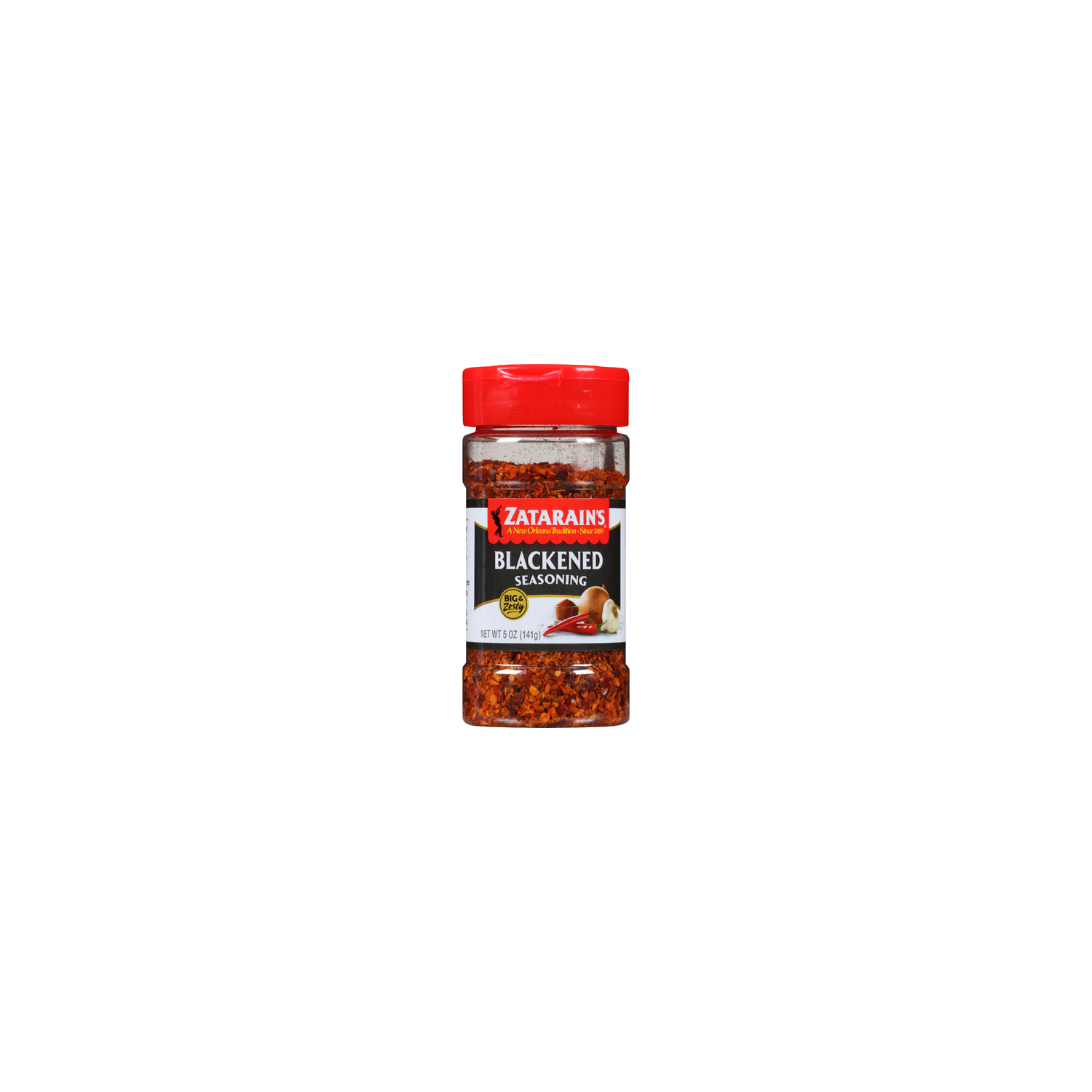 Zatarain's Blackened Big & Zesty Spice Blend - 0.31 Pound Image 1 of 2