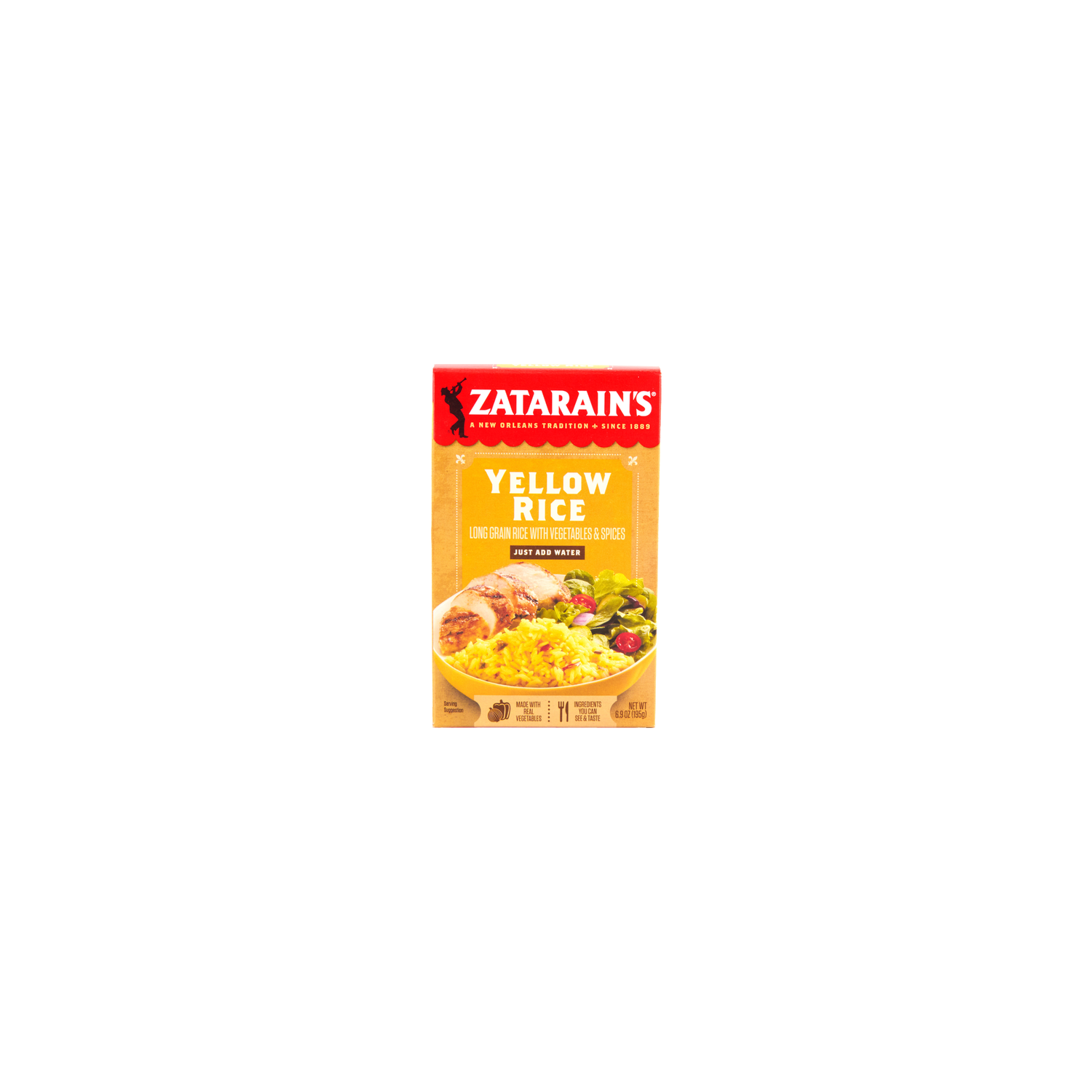 Zatarain's Yellow Rice Mix - 0.43 Pound Image 1 of 2