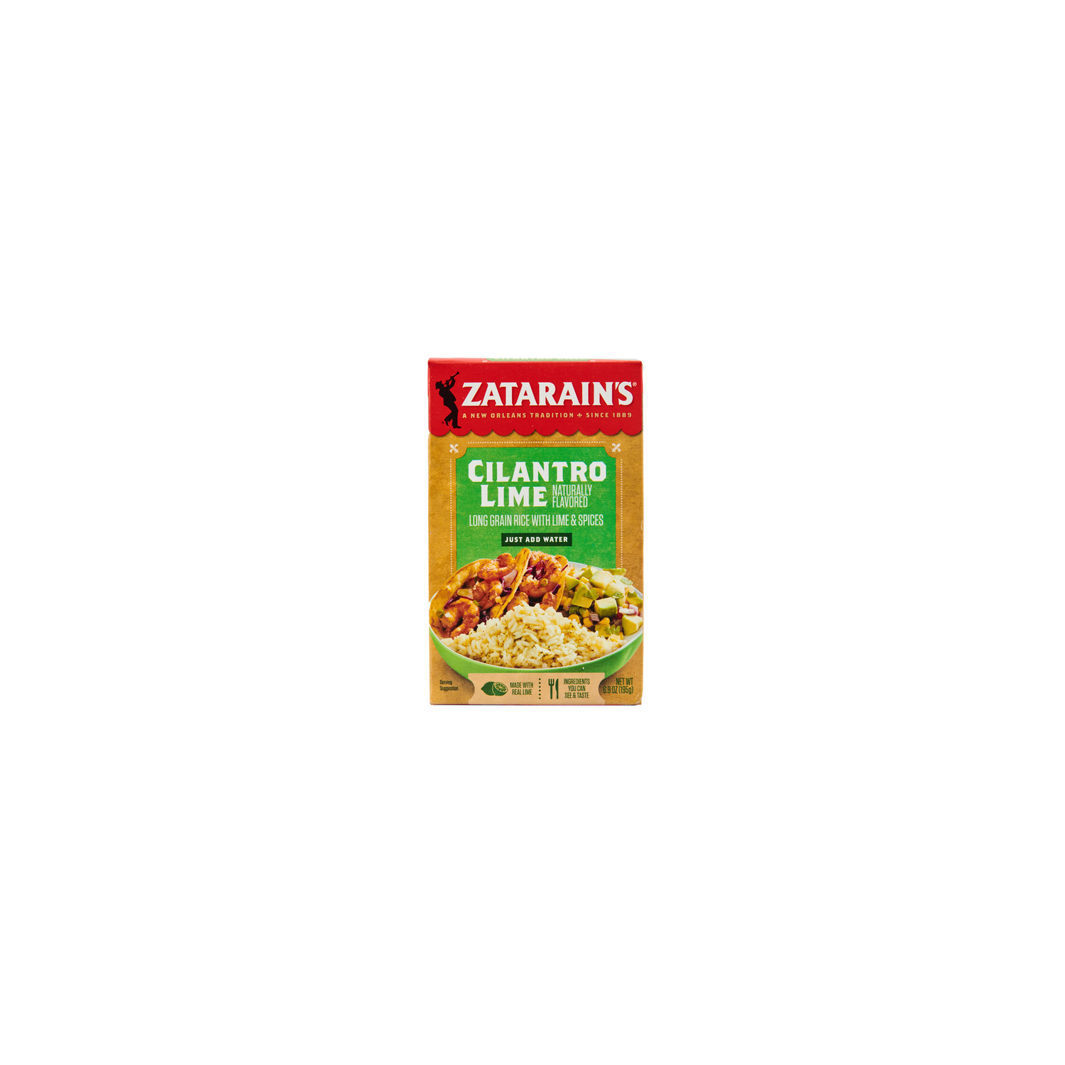 Zatarain's Cilantro Lime Rice - 0.43 Pound Image 1 of 2