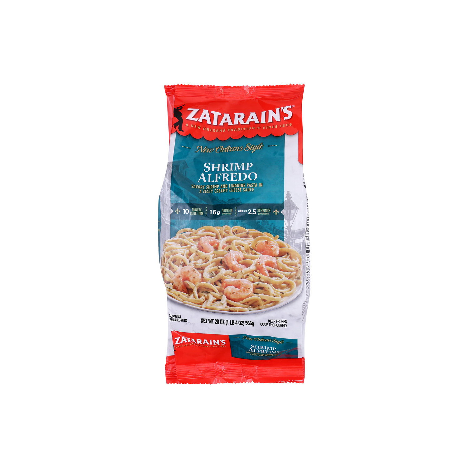 パスタ　 Zatarain's Zatarain Shrimp Alfredo - 20 Ounce - Super 1 Foods