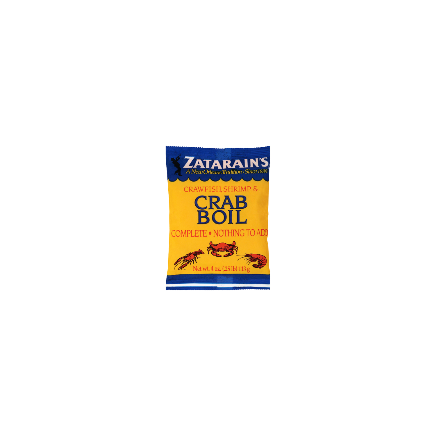 Zatarain's Preseasoned Crab Boil - 0.25 Pound Image 1 of 2