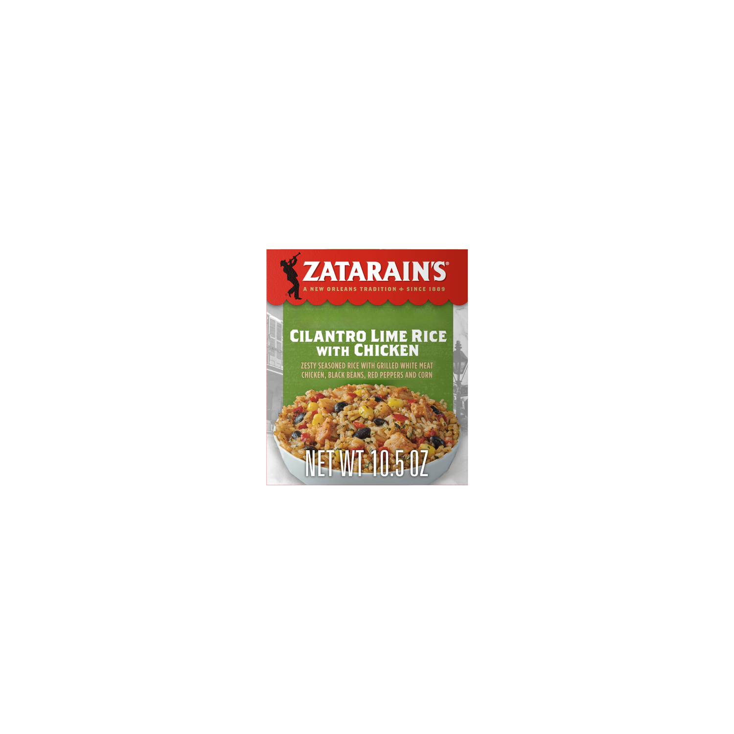 Zatarain's Cilantro Lime Rice With Chicken - 0.66 Pound Image 1 of 2