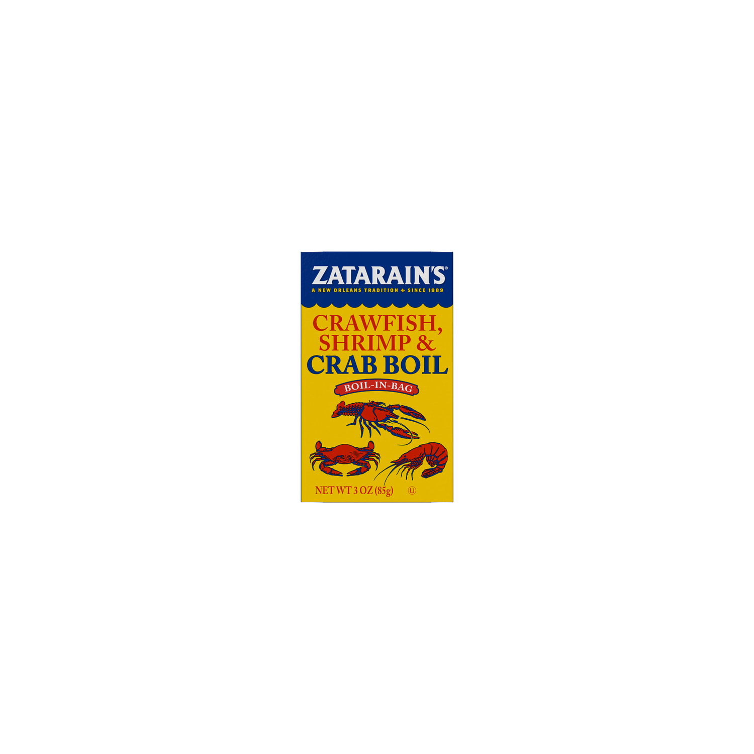 Zatarain's In Bag Crawfish, Shrimp & Crab Boil - 3 Ounce Image 1 of 3
