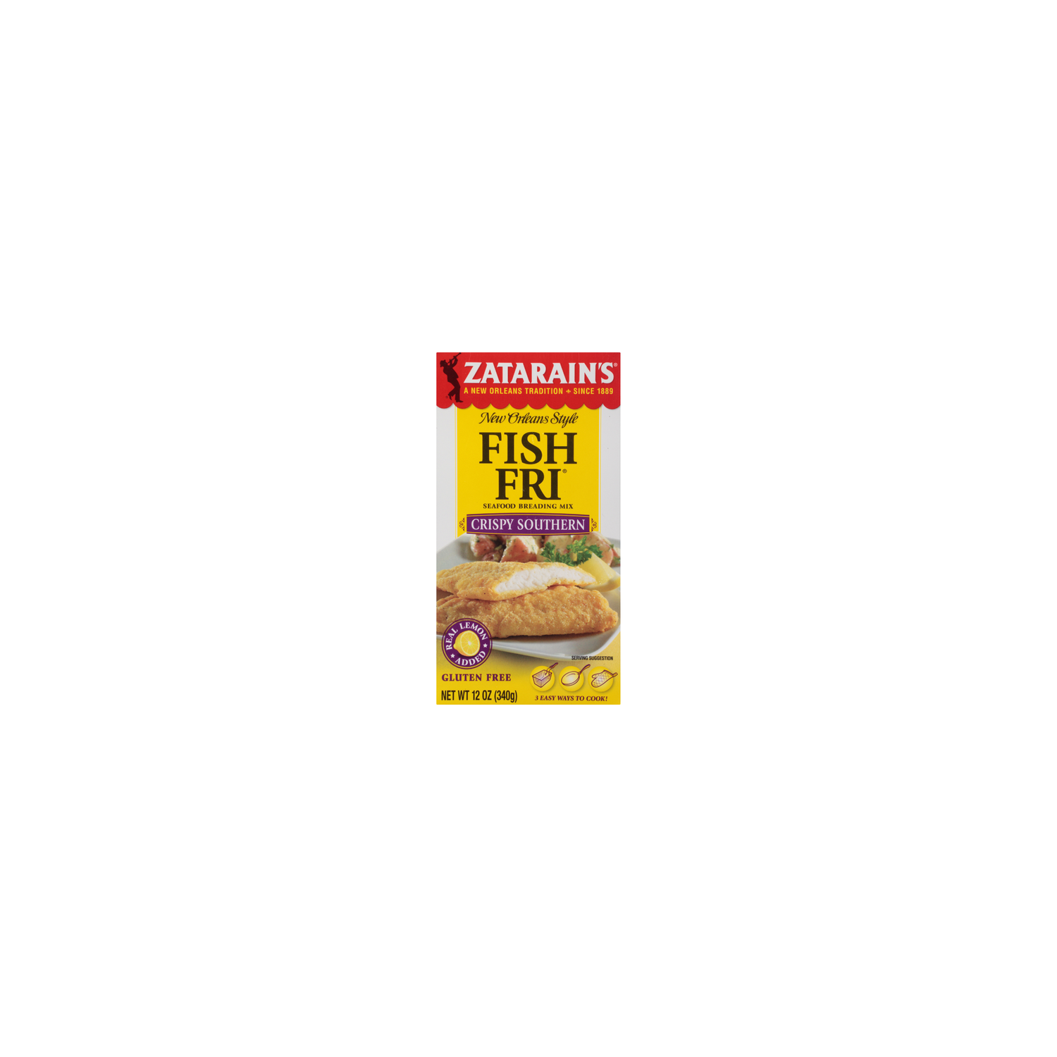 Zatarain's Crispy Southern Fish Fri - 0.75 Pound Image 1 of 2