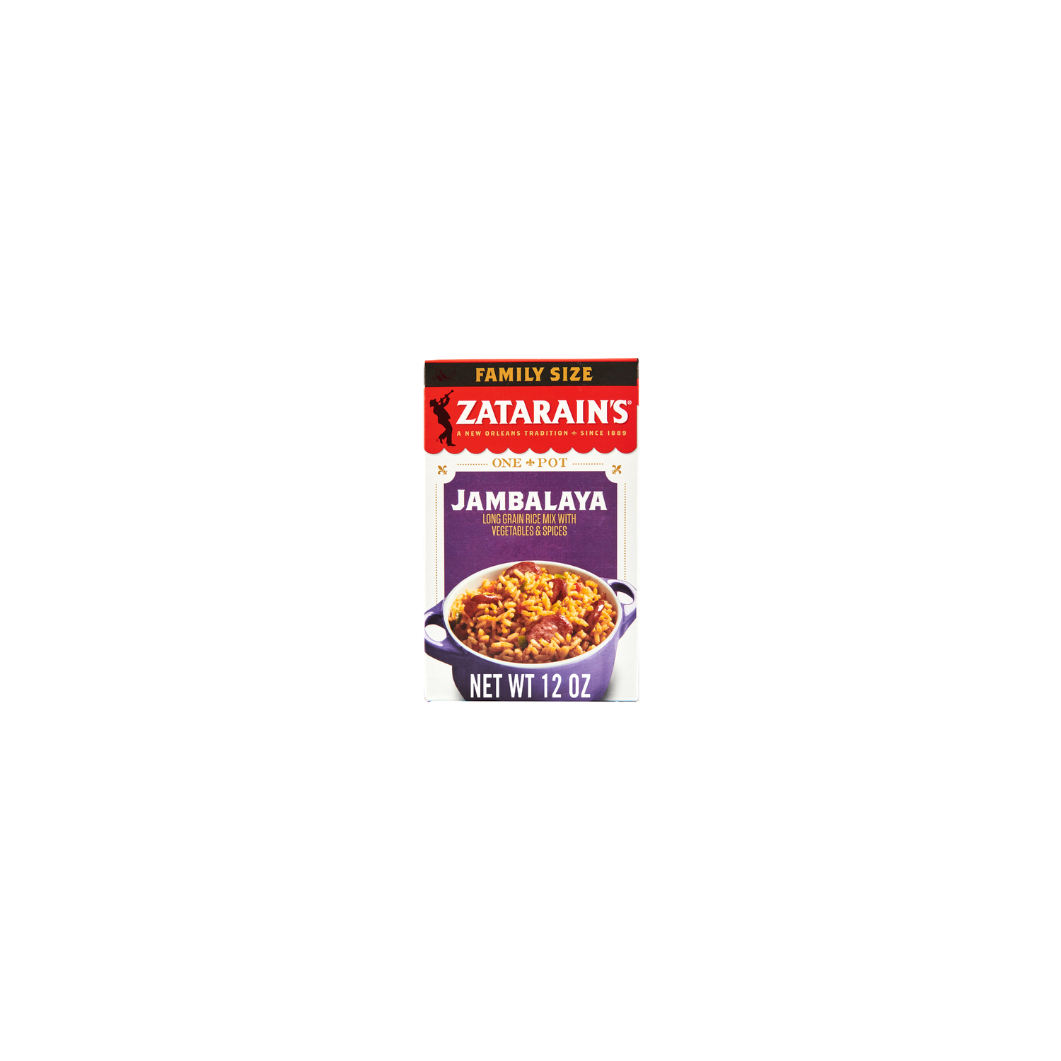 Zatarain's Family Size Jambalaya Rice Dinner Mix - 0.75 Pound Image 1 of 2