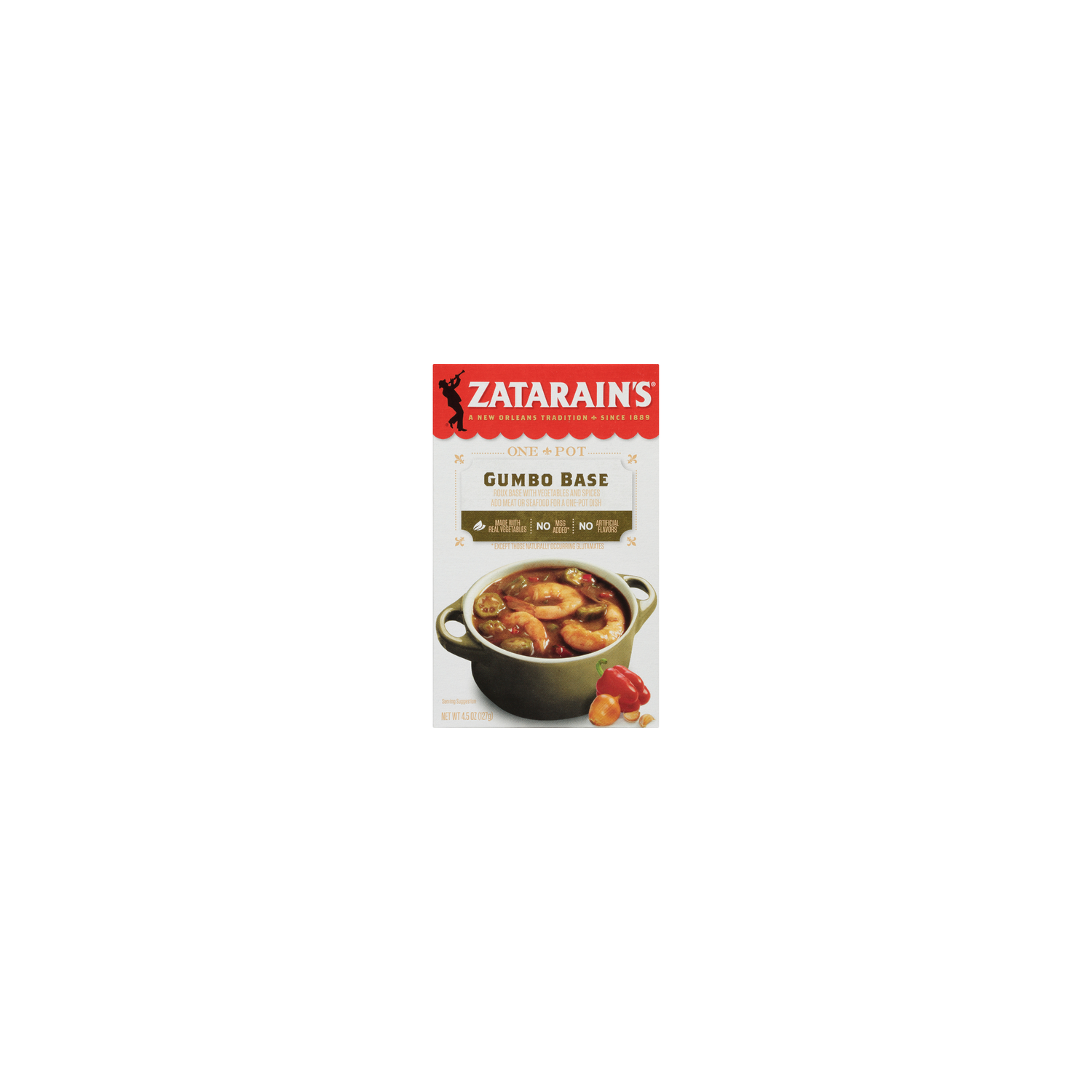 Zatarain's Gumbo Base - 0.28 Pound Image 1 of 2