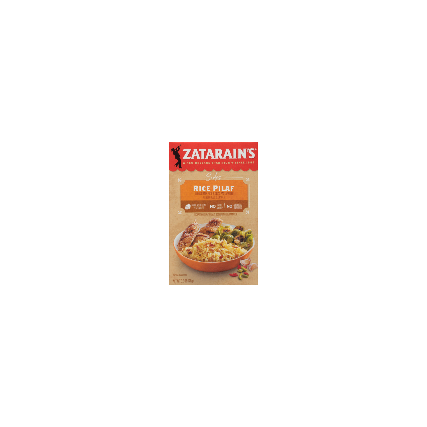 Zatarain's Rice Pilaf - 0.39 Pound Image 1 of 2