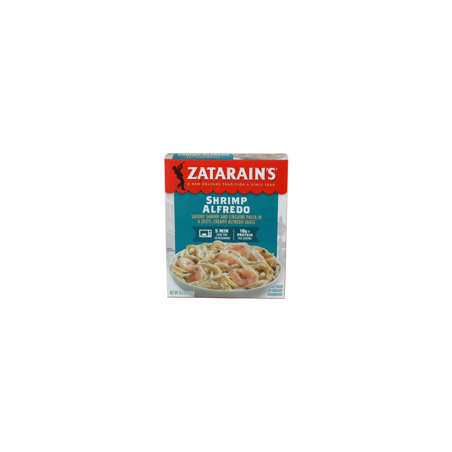 Zatarains Shrimp Alfredo Pasta - 10.5 Ounce Image 1 of 4