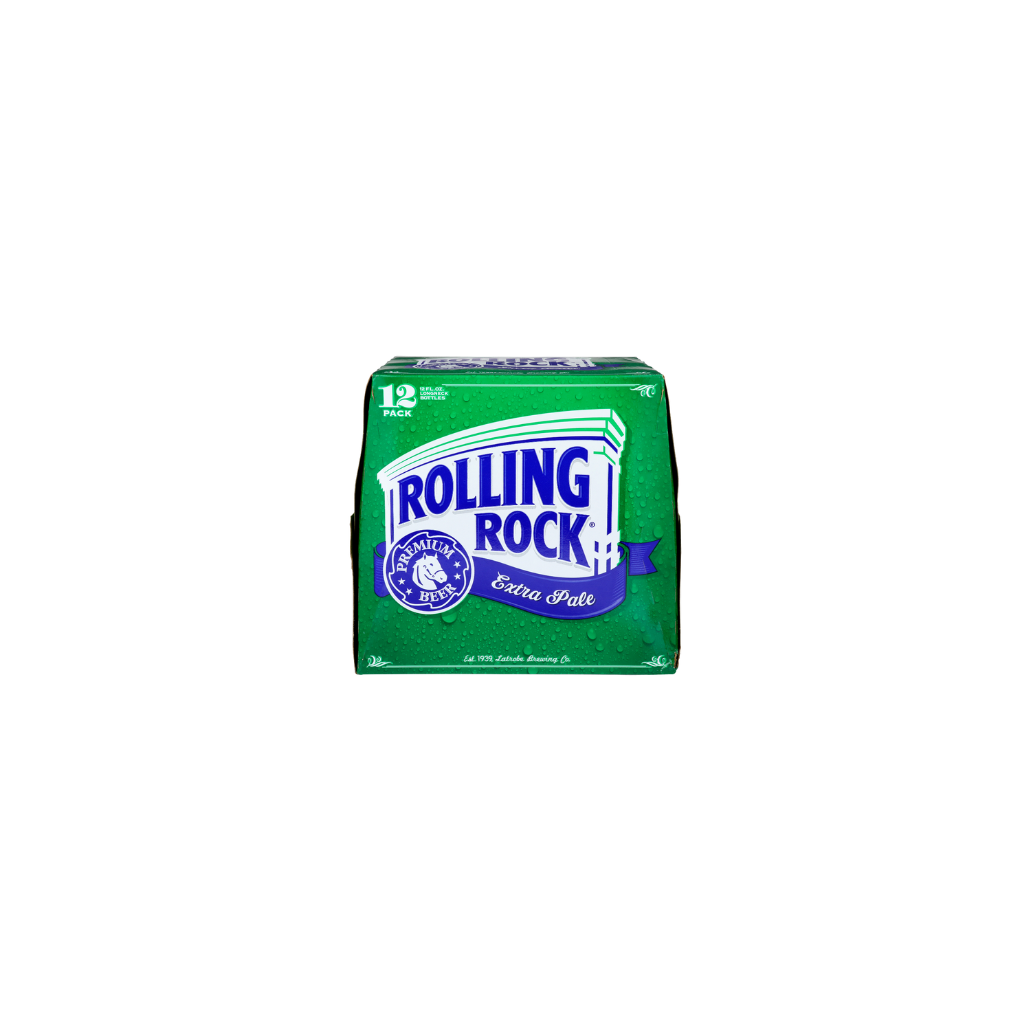 Rolling Rock Extra Pale Premium Beer - 12 Fluid Ounce - 12 Count Image 1 of 2
