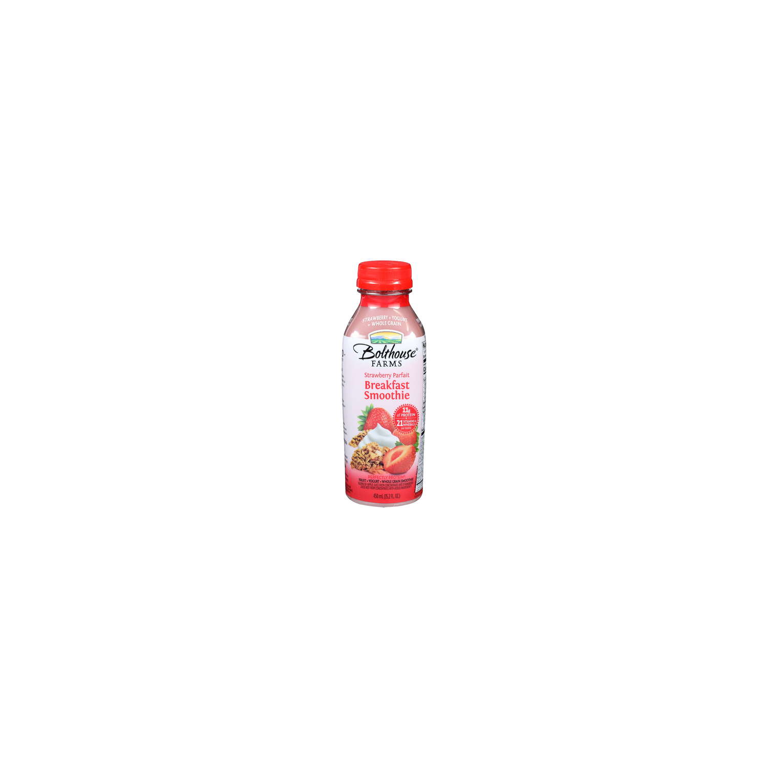 Bolthouse Farms Strawberry Parfait Breakfast Smoothie - 450 ml Image 1 of 4