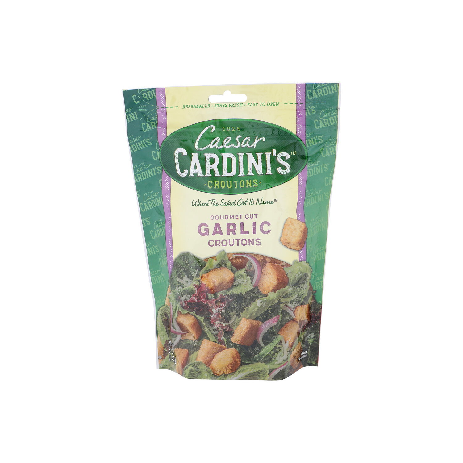 Caesar Cardini's Garlic Gourmet Cut Croutons - 5 Ounce Image 1 of 4