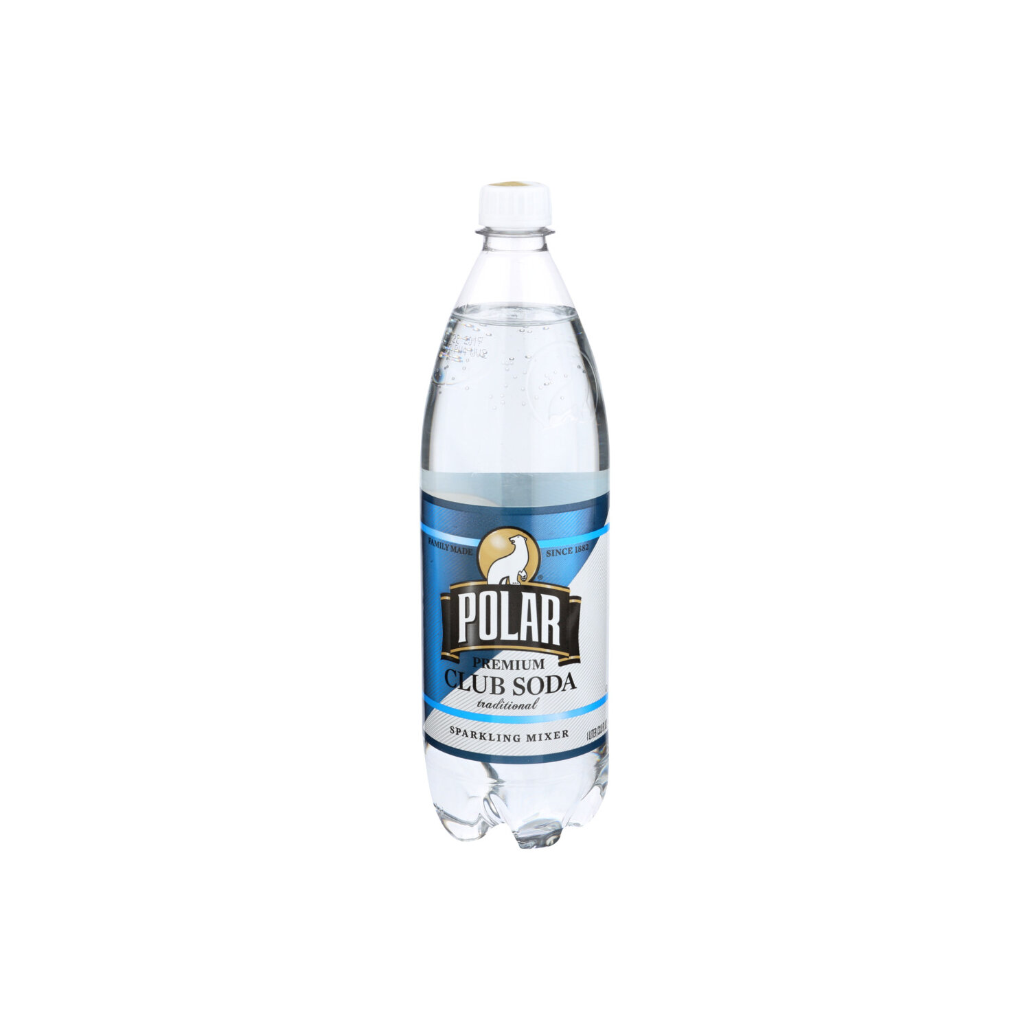 Polar Premium Club Soda - 1 Liter Image 1 of 2
