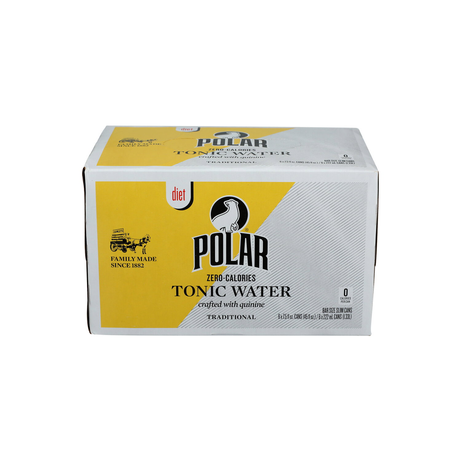Polar Diet Tonic 6PK Cans - 7.5 Fluid Ounce - 6 Count Image 1 of 4