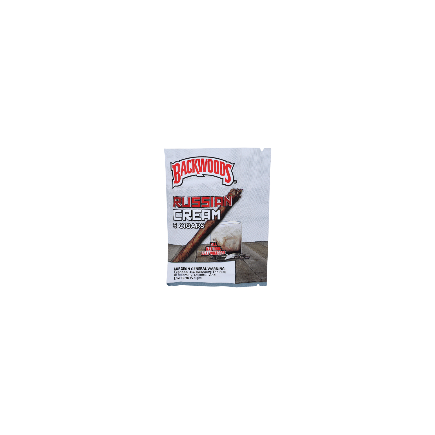 Backwoods Russian Cream Cigars - 5 Count Image 1 of 2