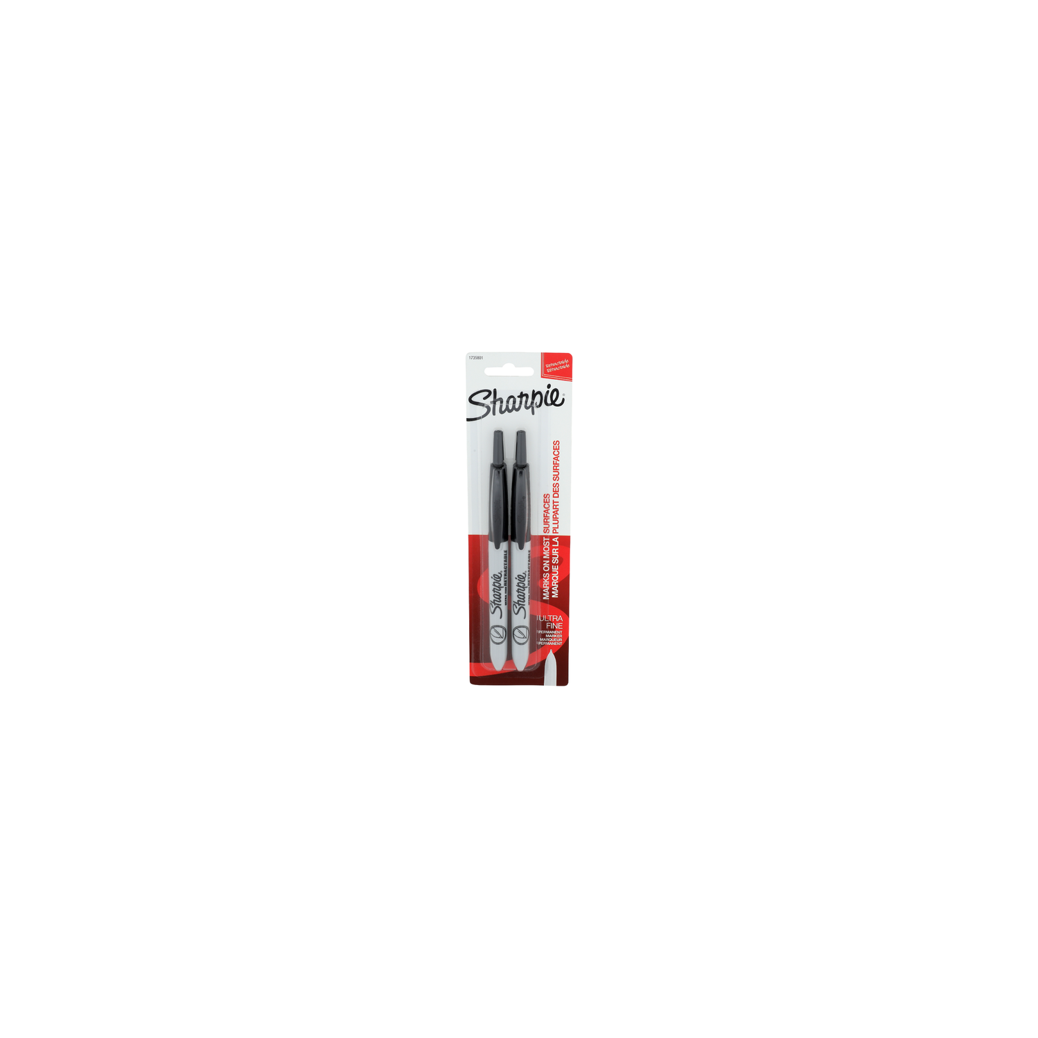 Sharpie Ultra Fine Retractable Permanent Marker - 2 Count Image 1 of 2