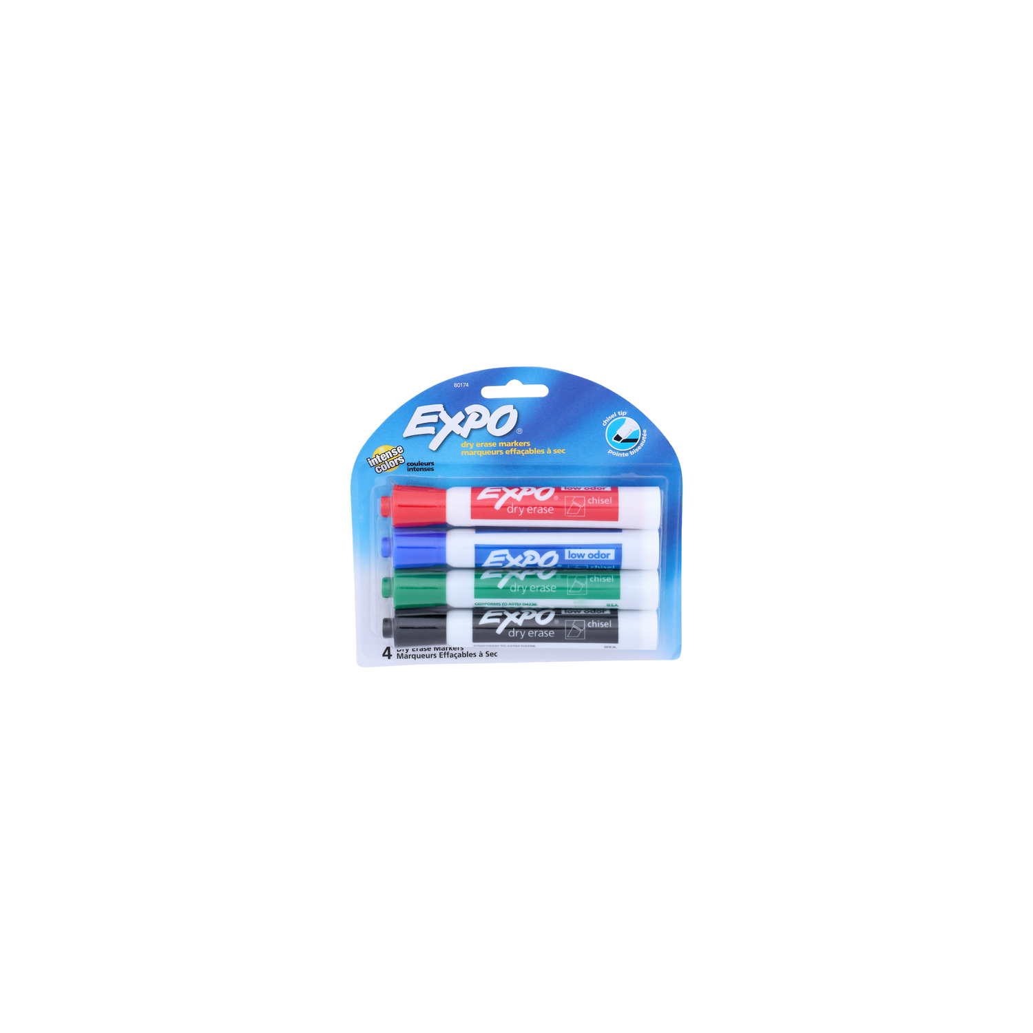 Expo Intense Colors Dry Erase Markers - 4 Count Image 1 of 2