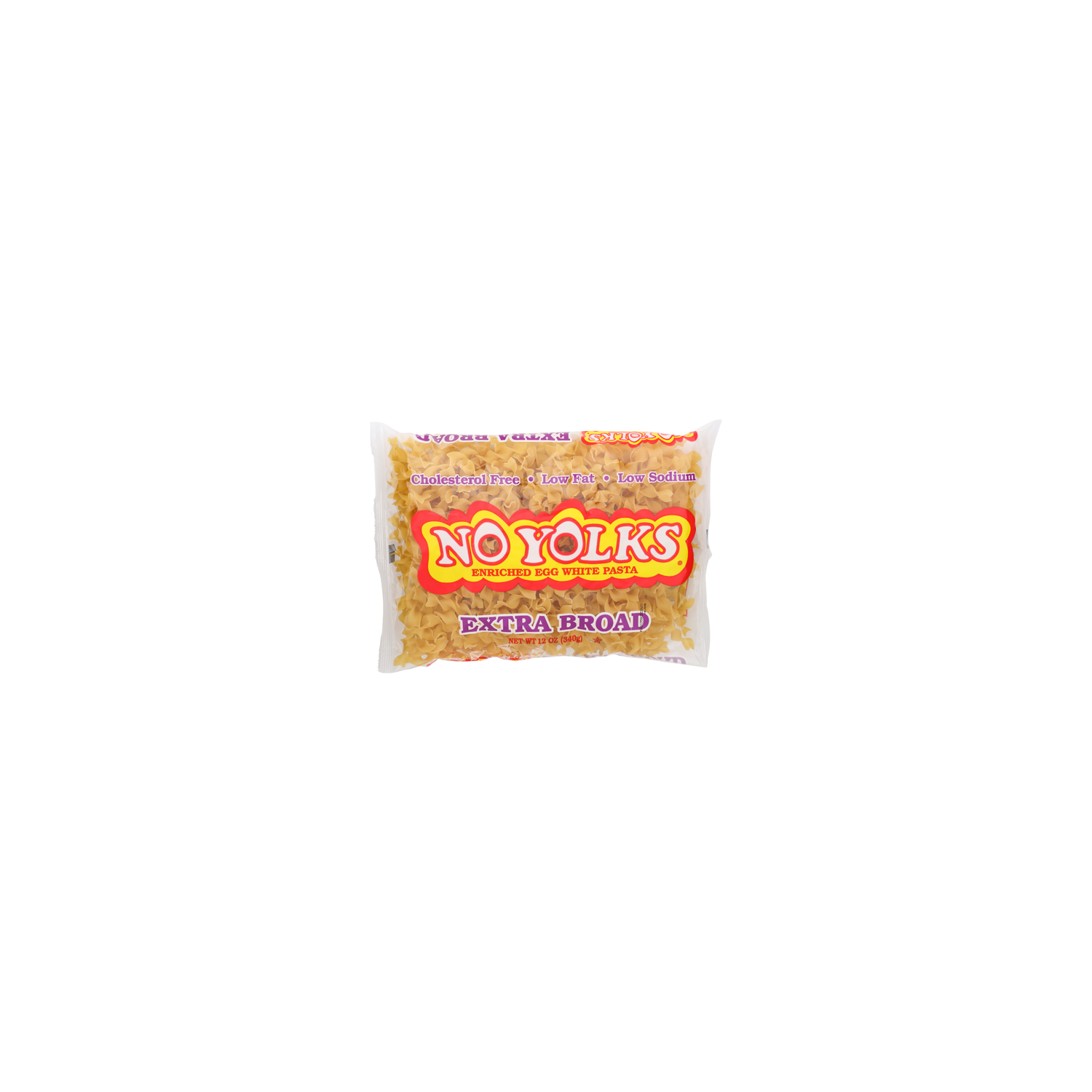 No Yolks Extra Broad Enriched Egg White Pasta - 12 Ounce Image 1 of 4
