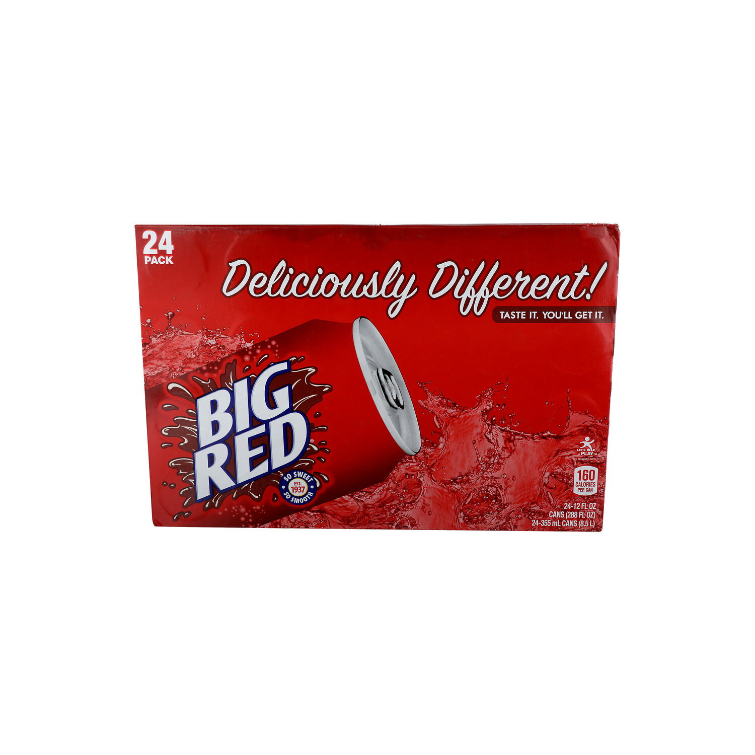 Big Red Soda Soft Drink - 12 Fluid Ounce - 24 Count Image 1 of 4