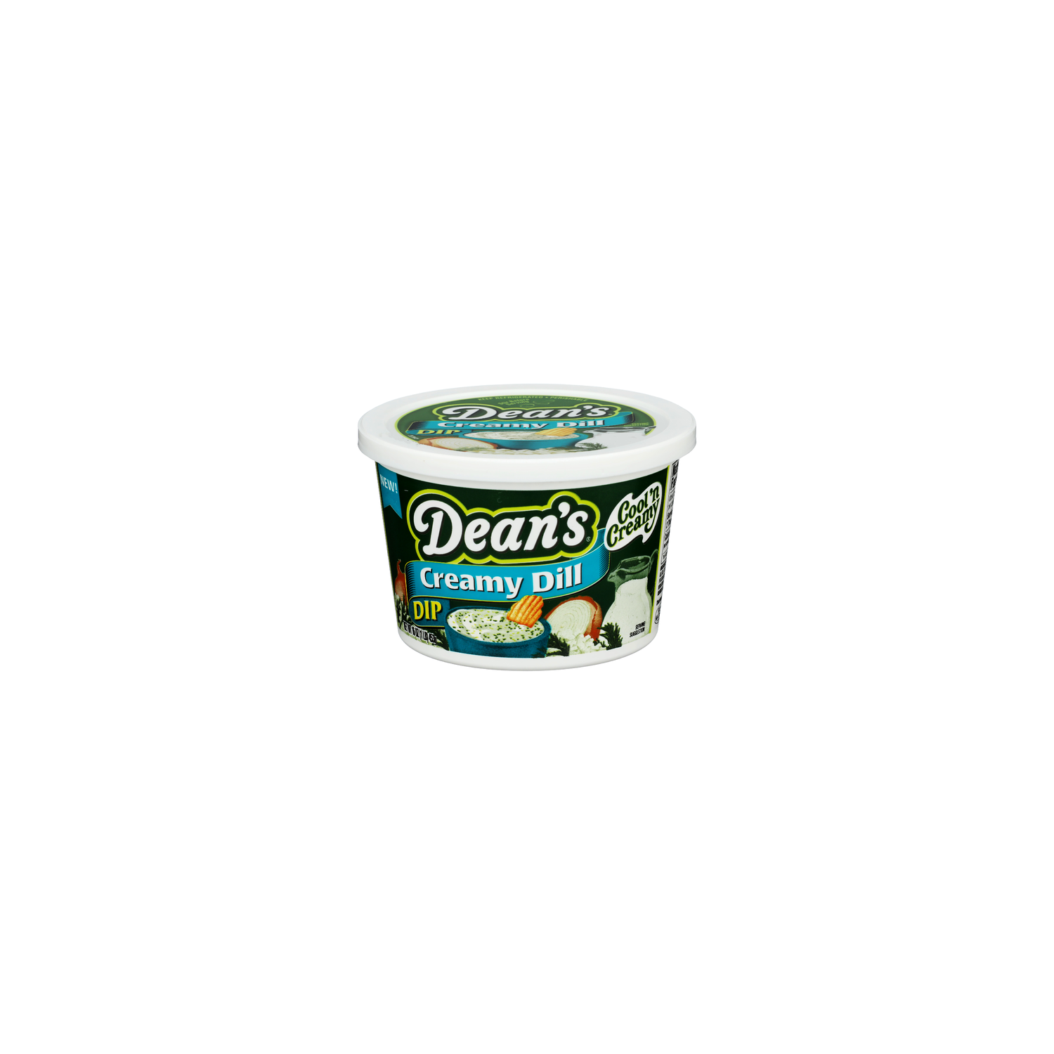 DEAN's Dairy Dip Dillweed, Onion, Garlic Creamy Dill - 16 Ounce Image 1 of 4