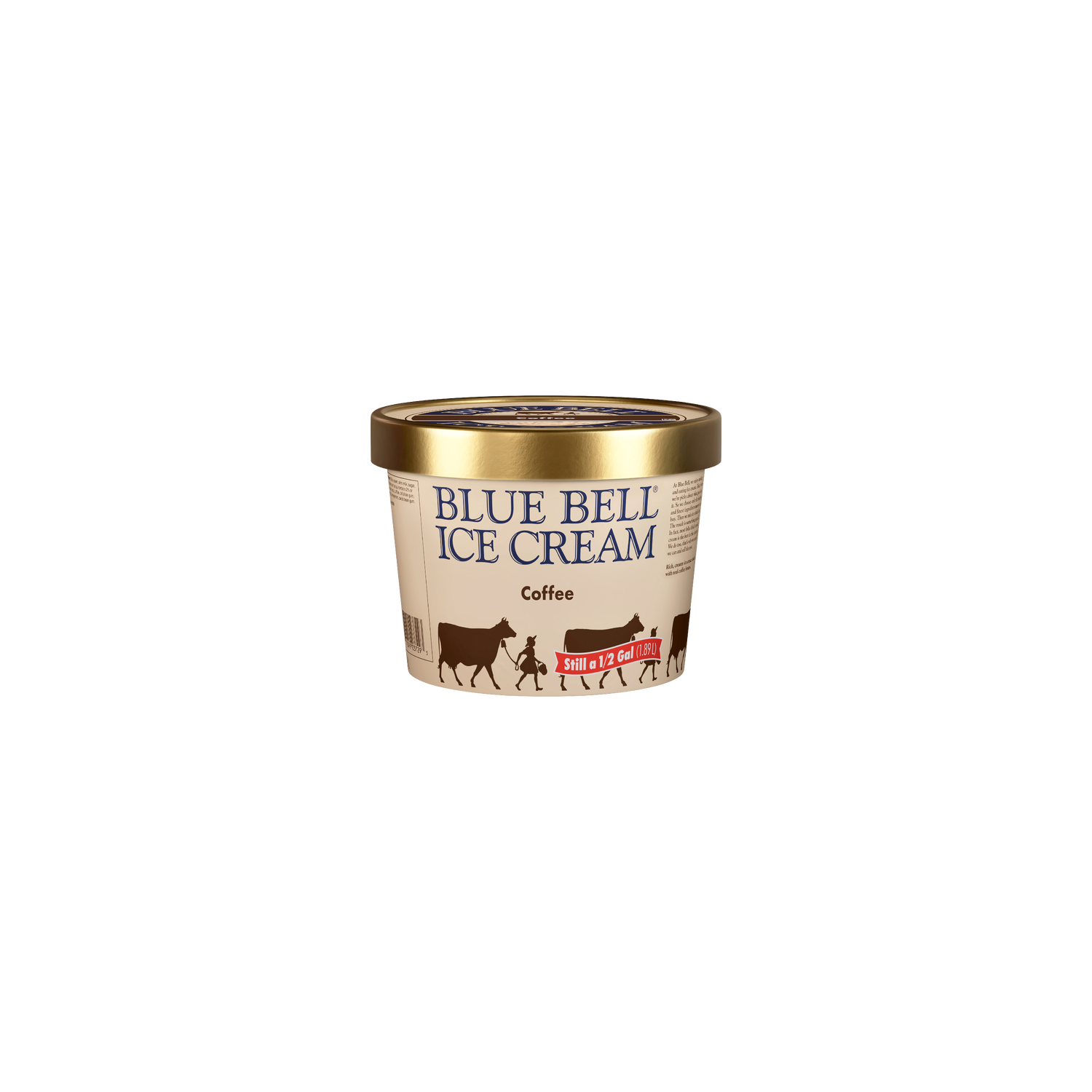 Blue Bell Coffee Ice Cream - 64 Fluid Ounce Image 1 of 2