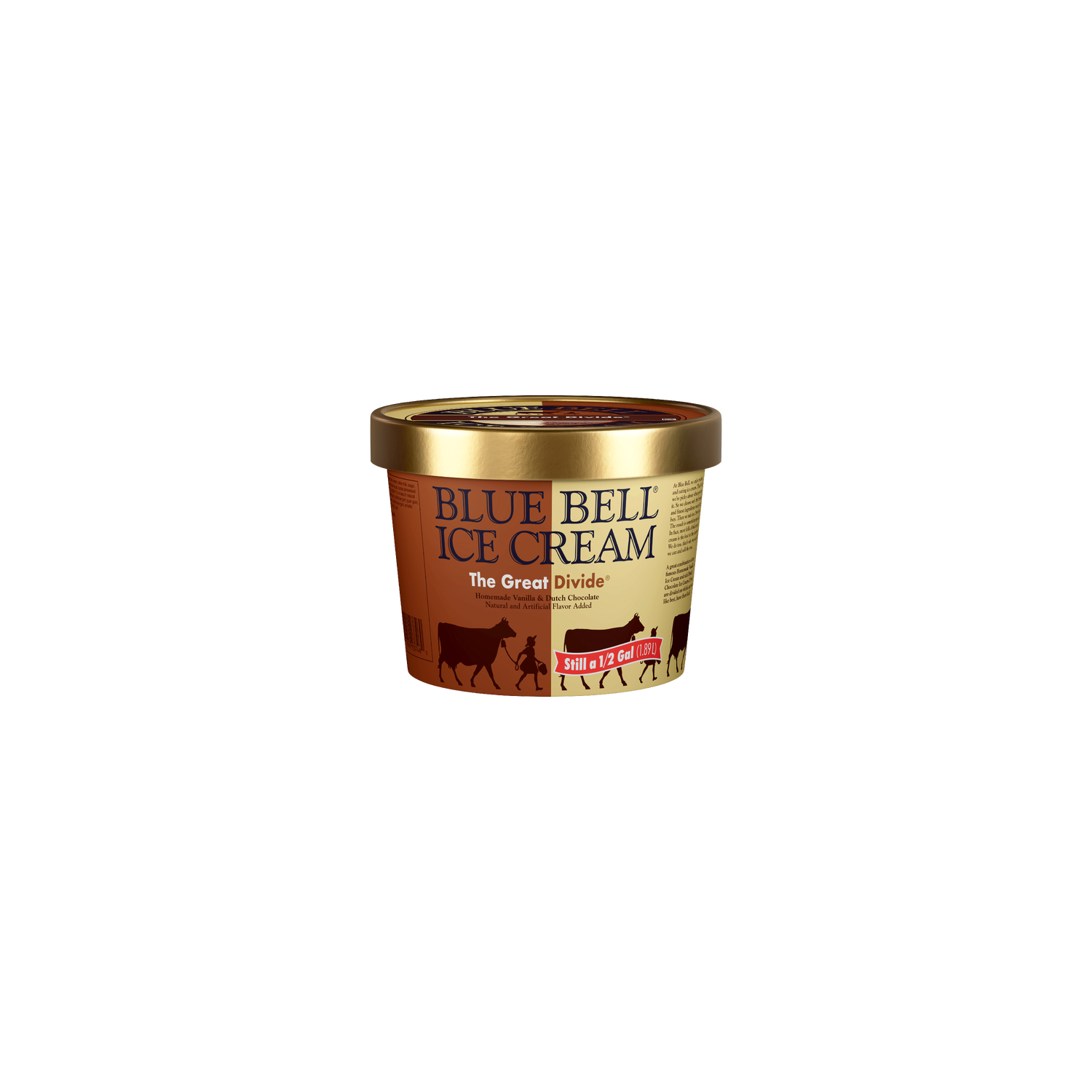 Blue Bell The Great Divide Ice Cream - 64 Fluid Ounce Image 1 of 4