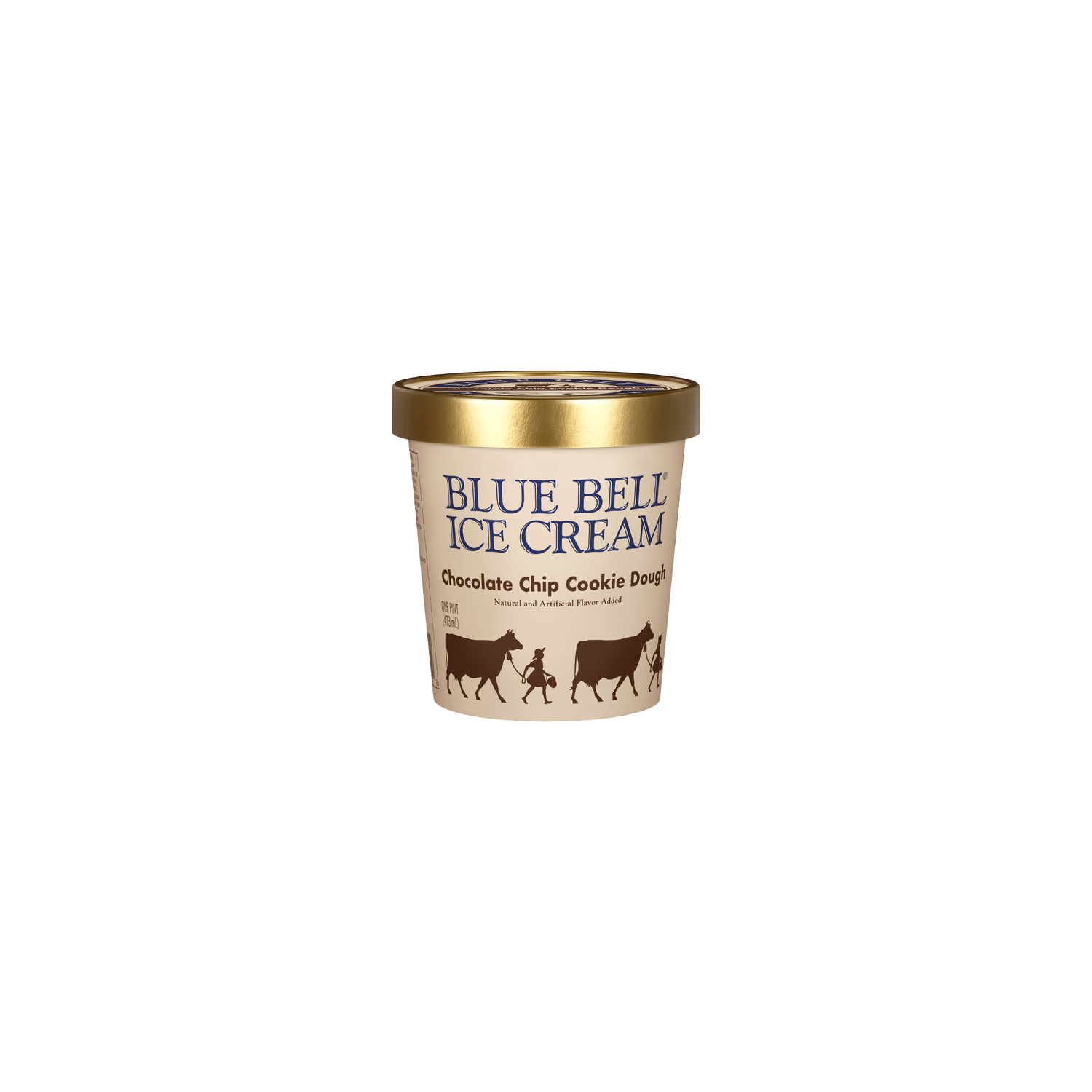 Blue Bell Chocolate Chip Cookie Dough - 16 Fluid Ounce Image 1 of 4