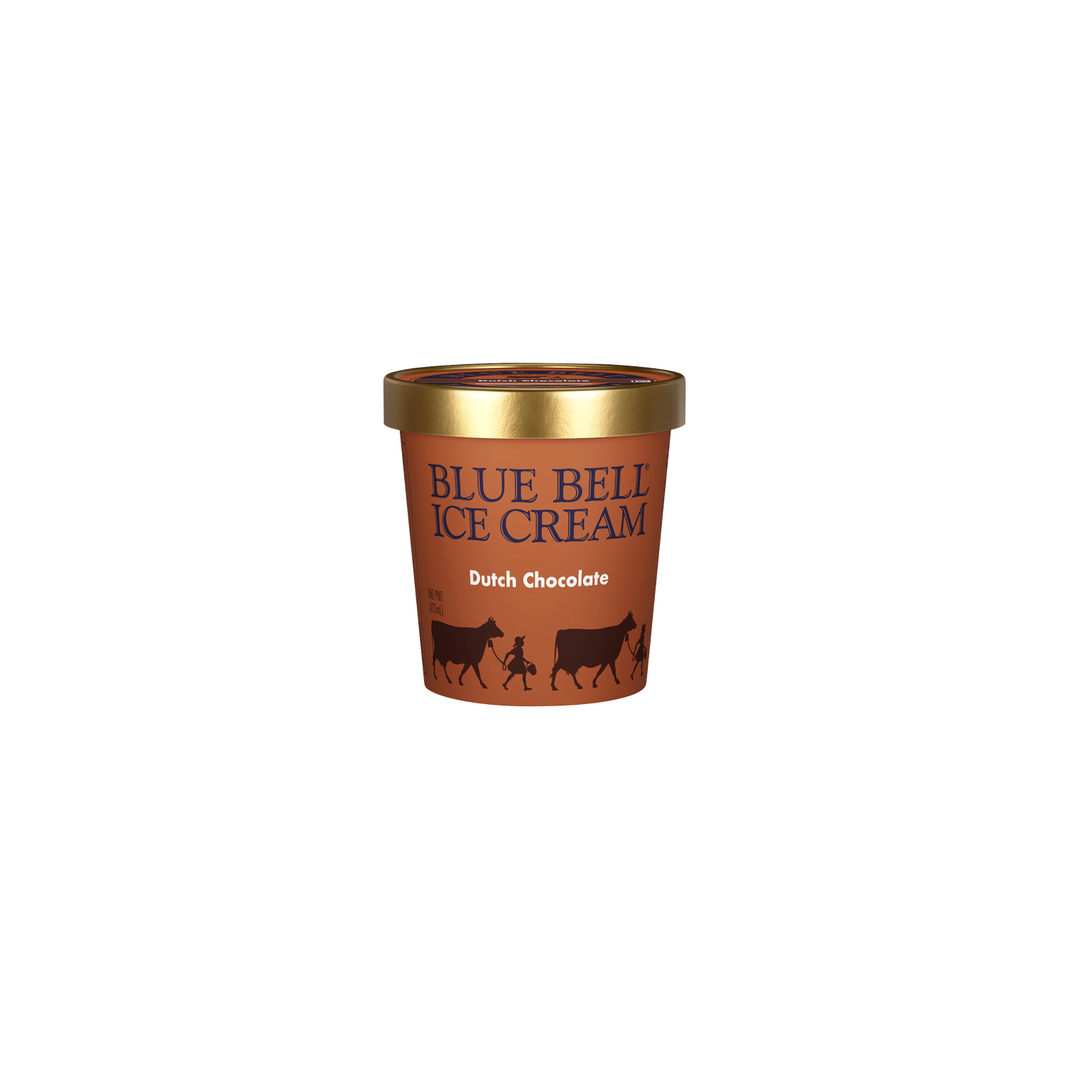 Blue Bell Dutch Chocolate Ice Cream - 16 Fluid Ounce Image 1 of 4