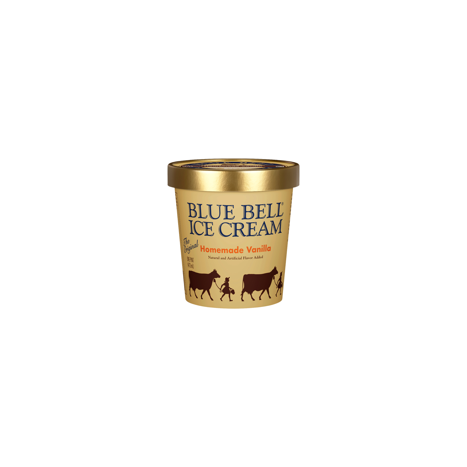Blue Bell Homemade Vanilla Ice Cream - 16 Fluid Ounce Image 1 of 4