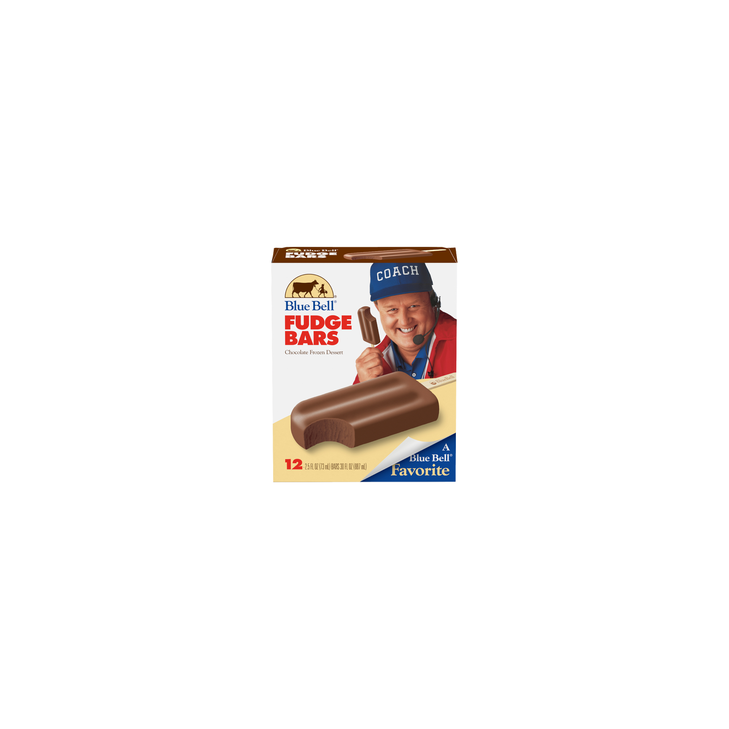 Blue Bell Fudge Bars - 30 Fluid Ounce Image 1 of 4