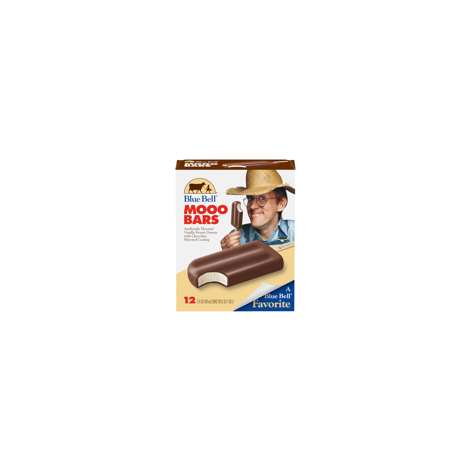 Blue Bell Mooo Bars - 36 Fluid Ounce Image 1 of 4