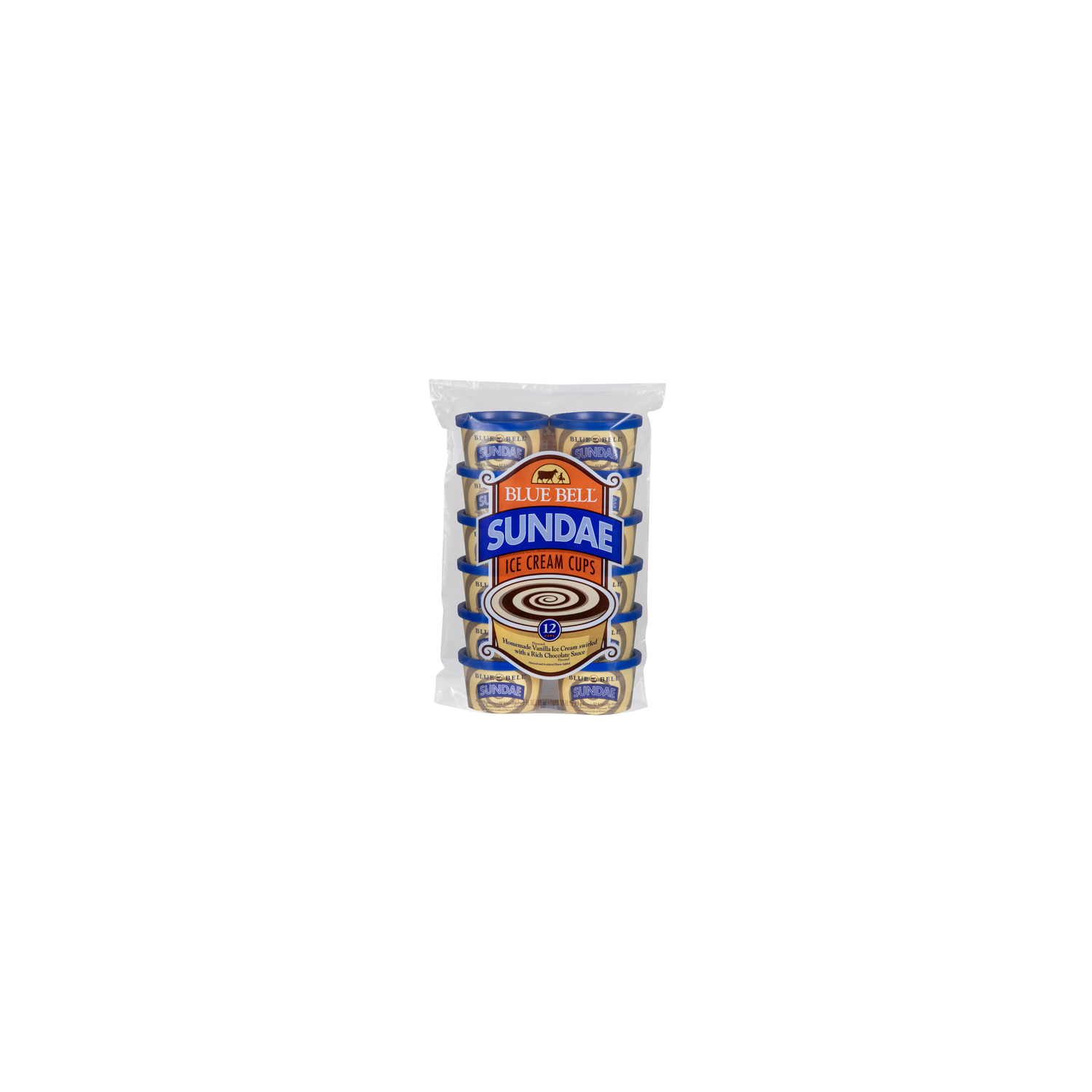 Blue Bell Sundae Ice Cream Cups - 36 Fluid Ounce Image 1 of 4