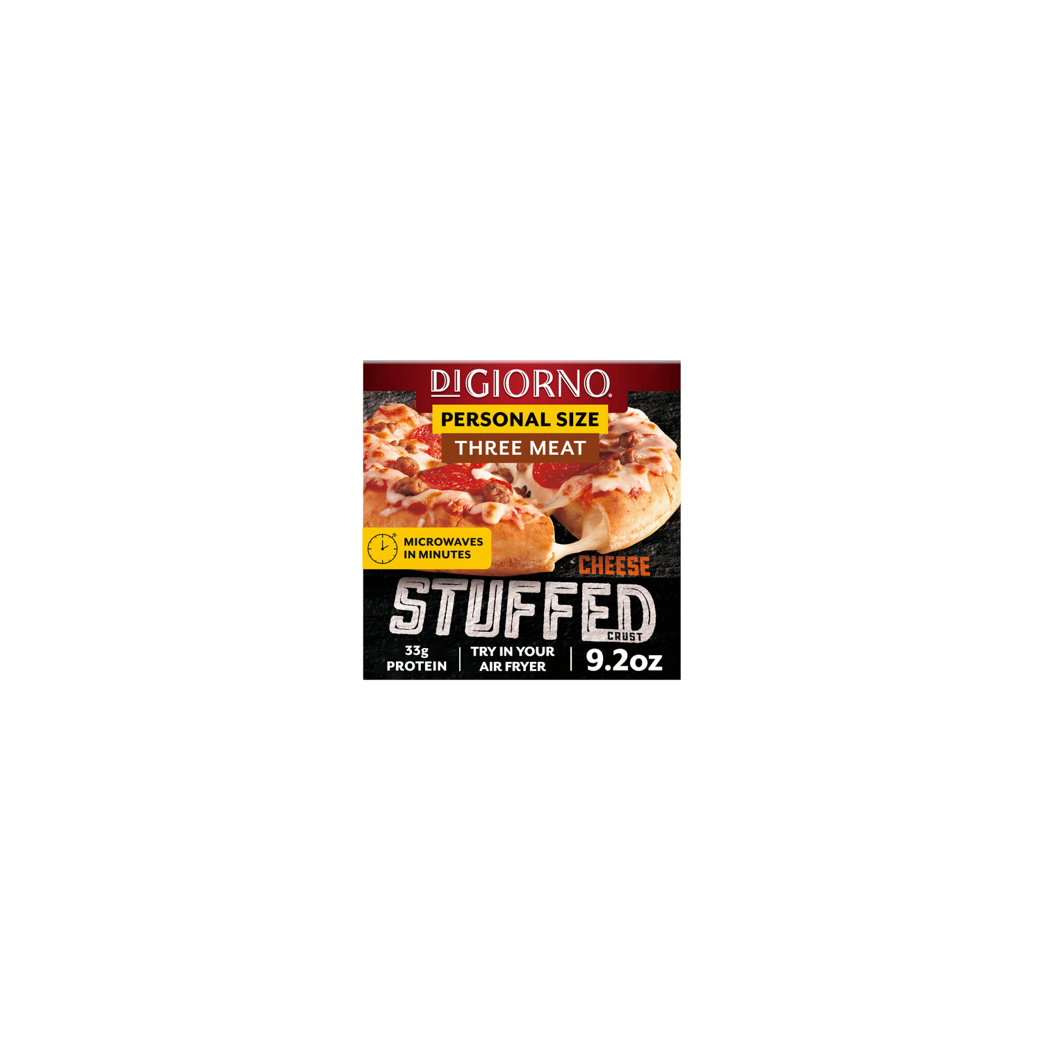 DiGiorno Three Meat Cheese Stuffed Crust Pizza - 9.2 Ounce Image 1 of 4