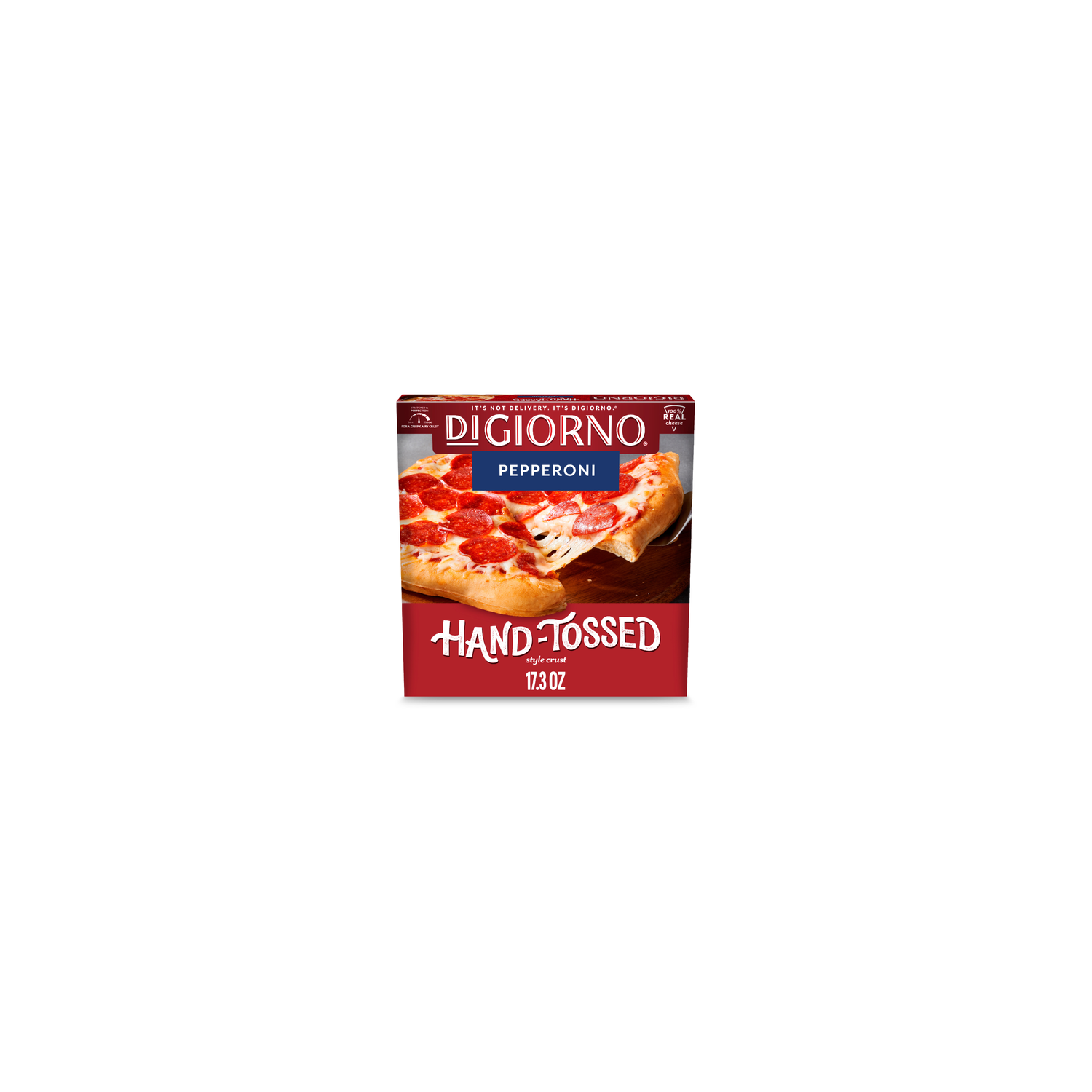 DiGiorno Pepperoni Pizza Hand-Tossed Style Crust - 17.3 Ounce Image 1 of 4