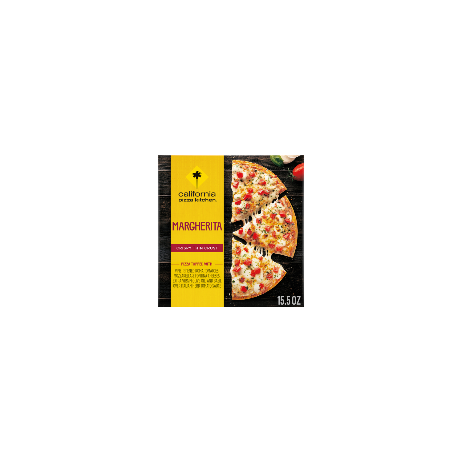 California Pizza Kitchen Margherita Recipe Frozen With Crispy Thin Crust - 15.5 Ounce Image 1 of 4